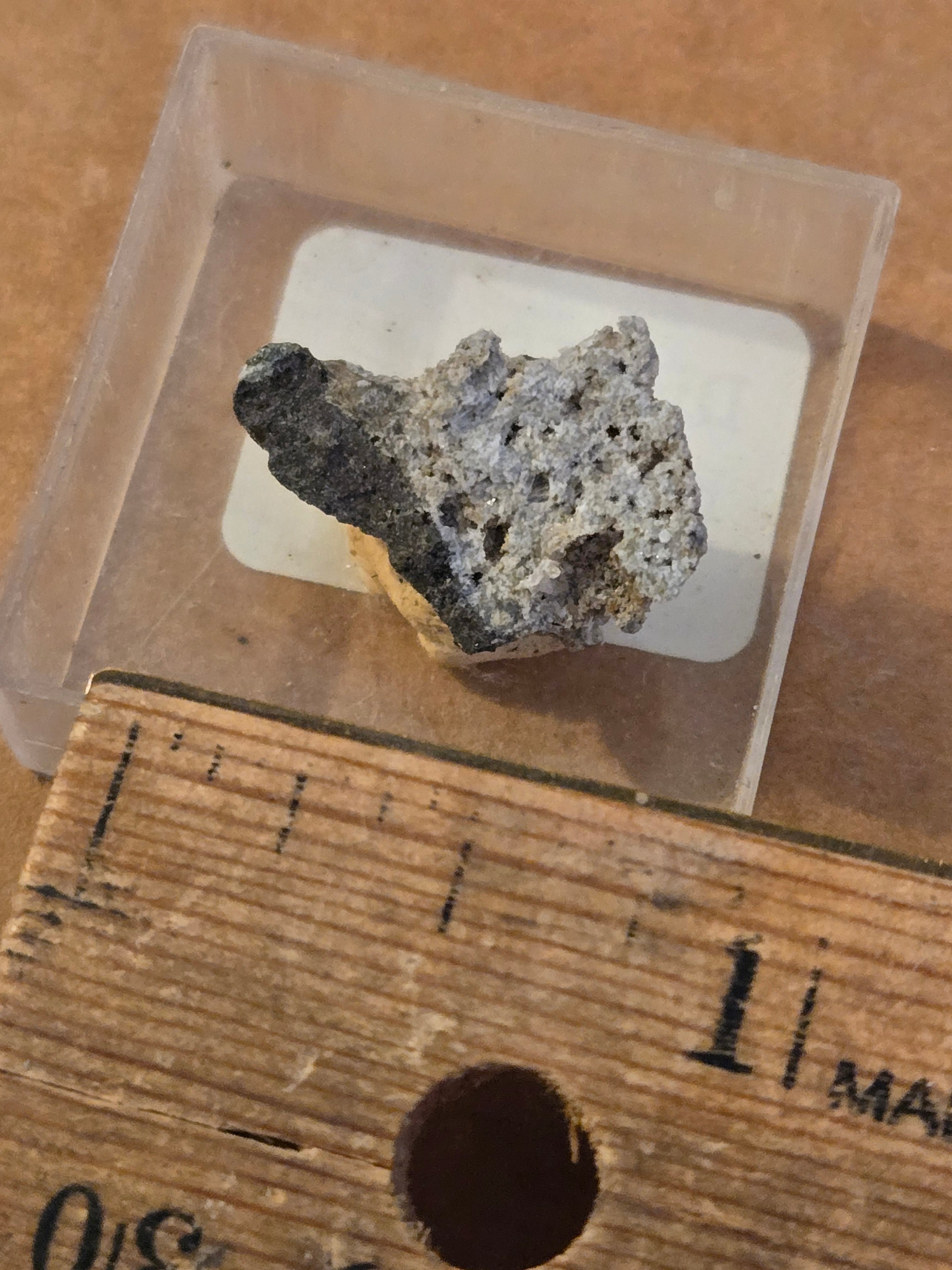 Beta quartz rutile and topaz specimen
