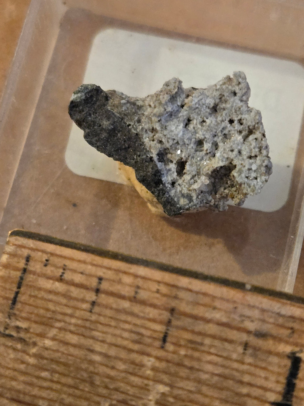 Beta quartz rutile and topaz specimen