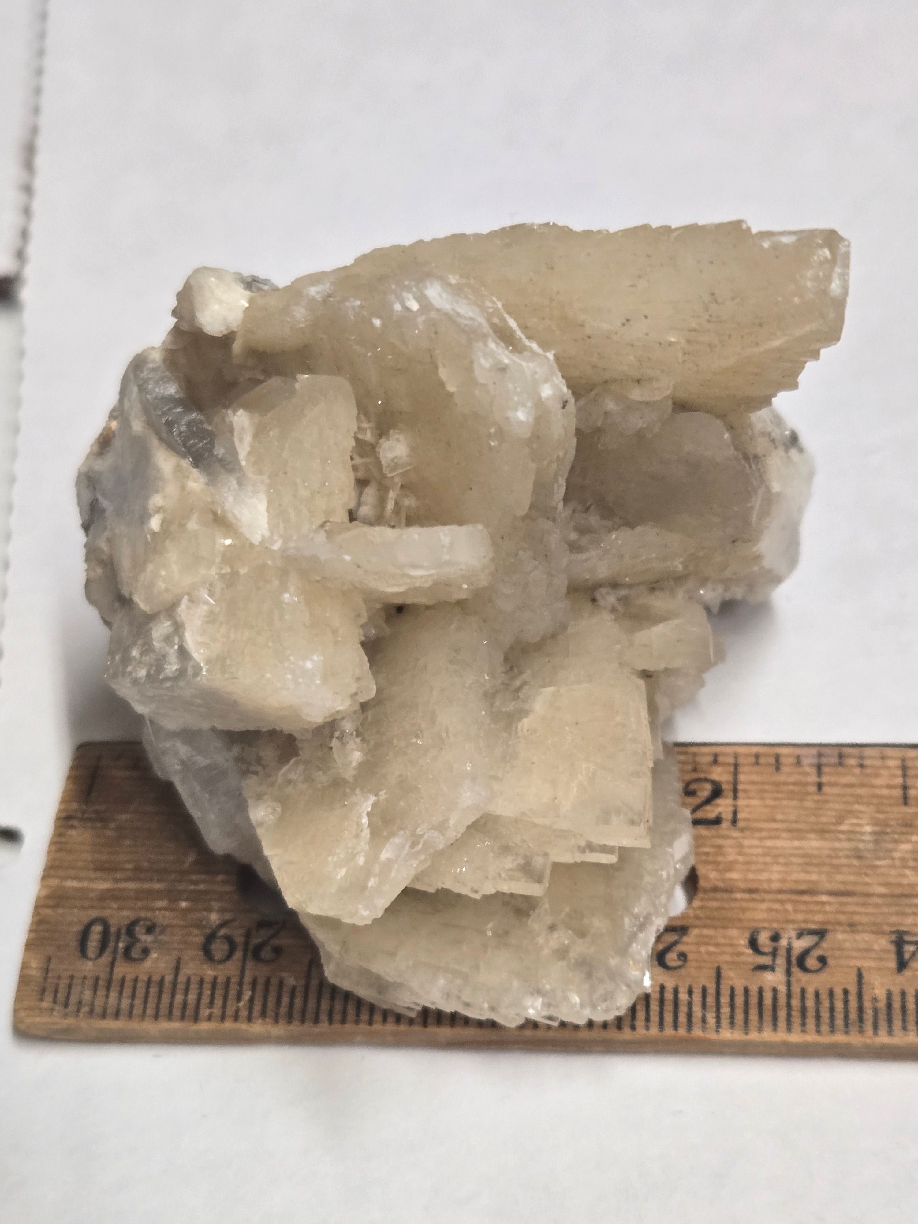 Bladed White Barite specimen