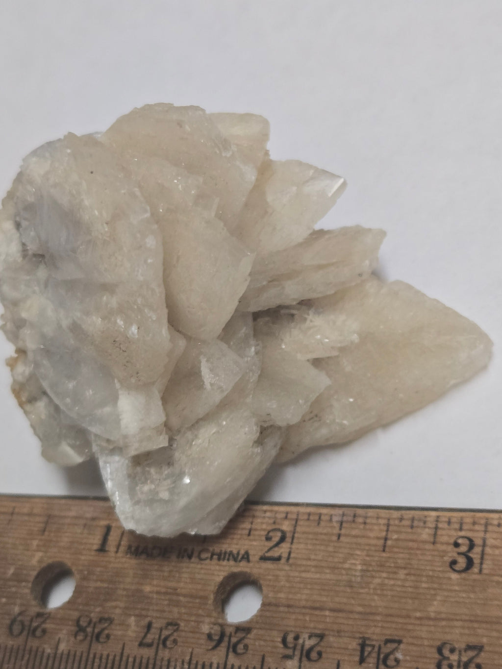 Bladed White Barite specimen