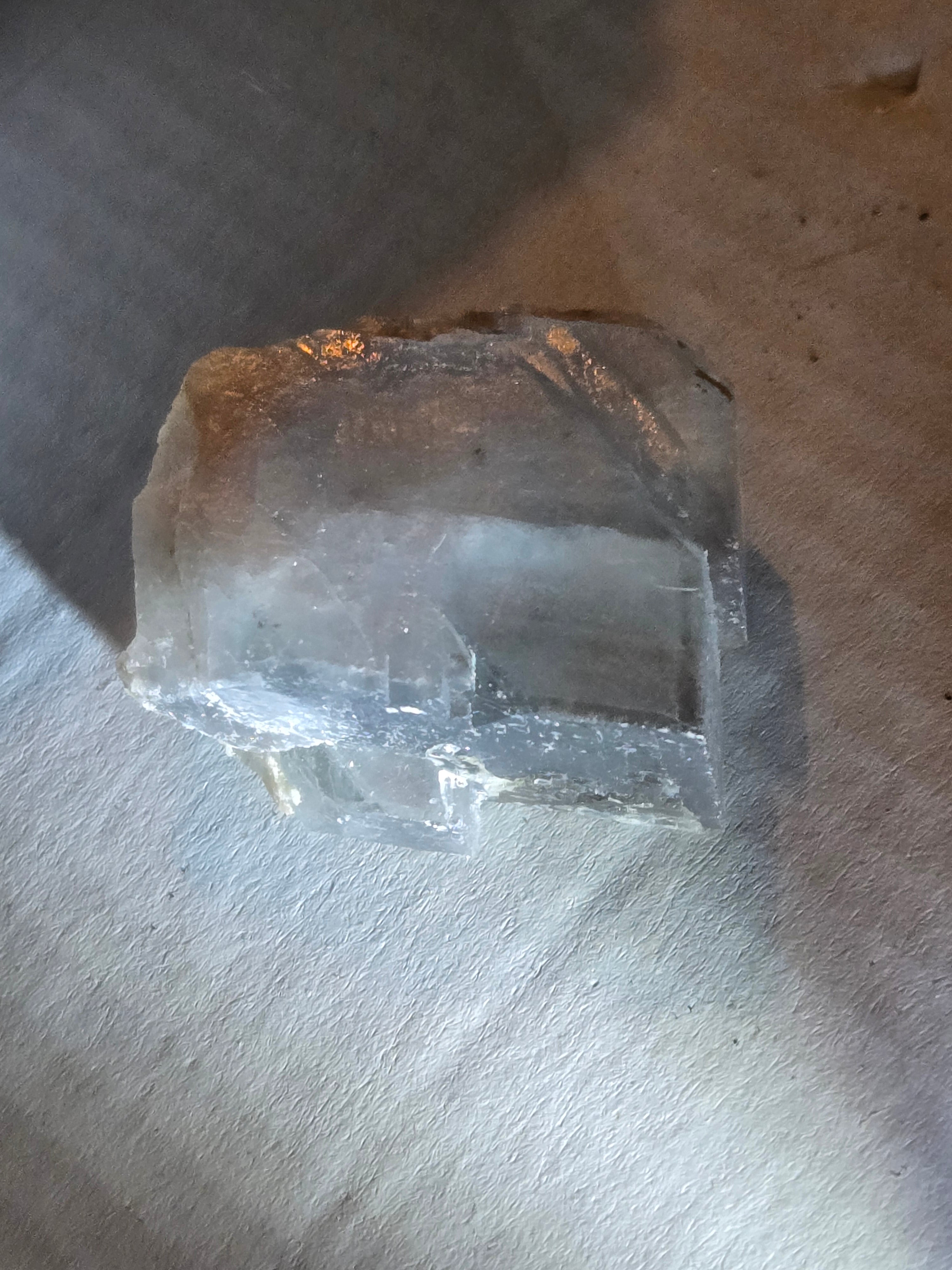 Blue barite