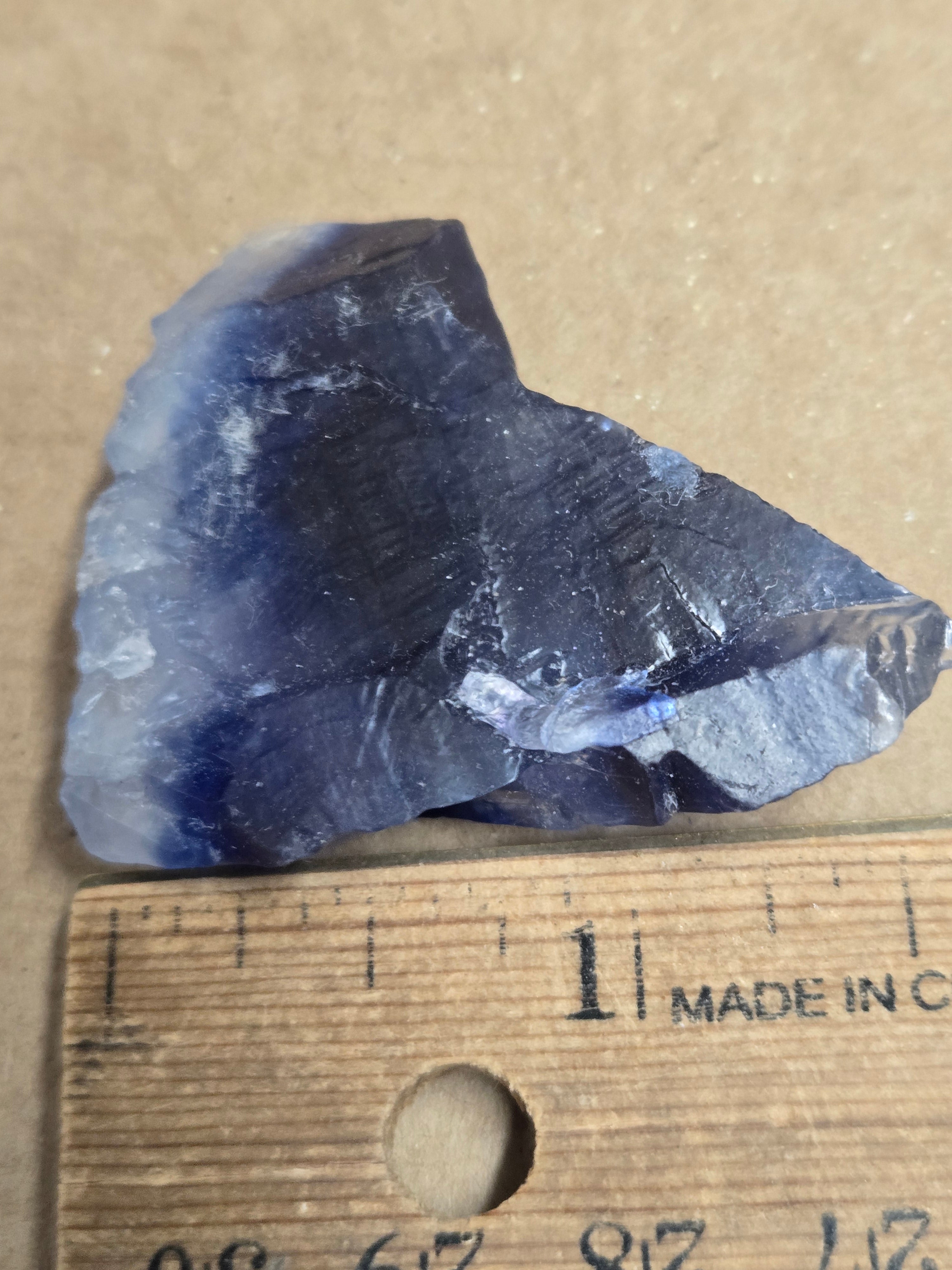 Blue halite from Kerr Mcgee mine in New Mexico