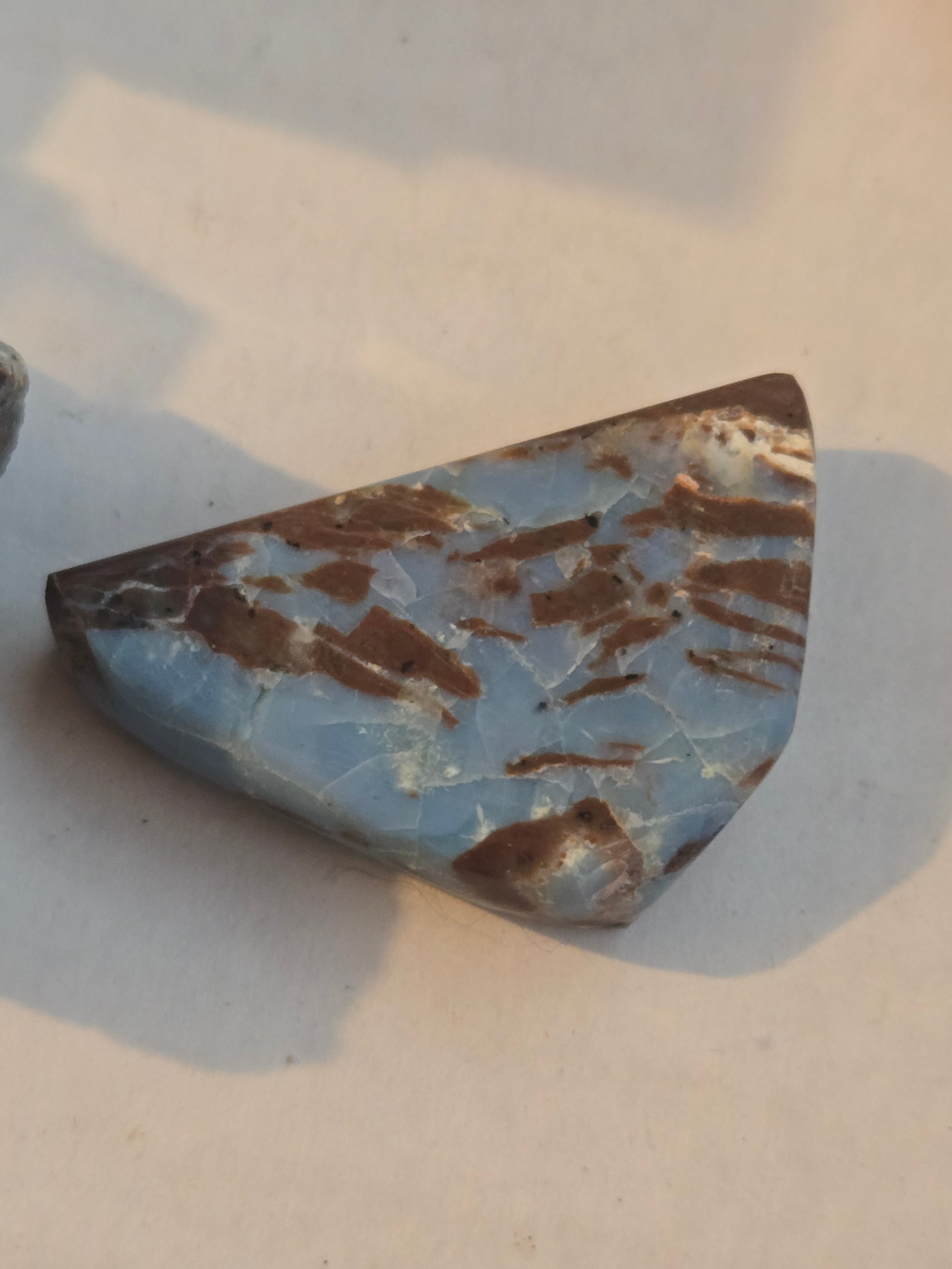 Blue Opal polished