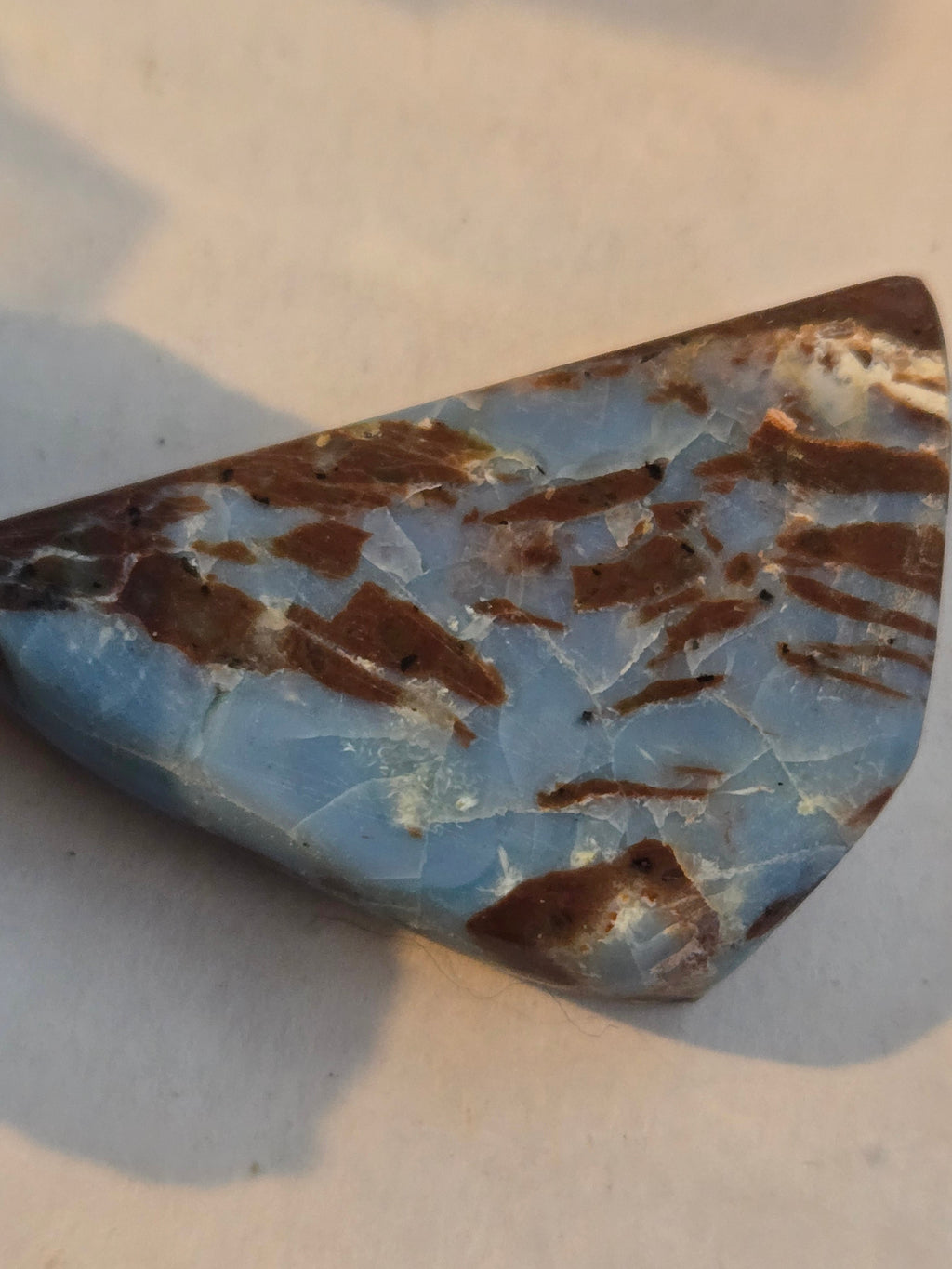Blue Opal polished