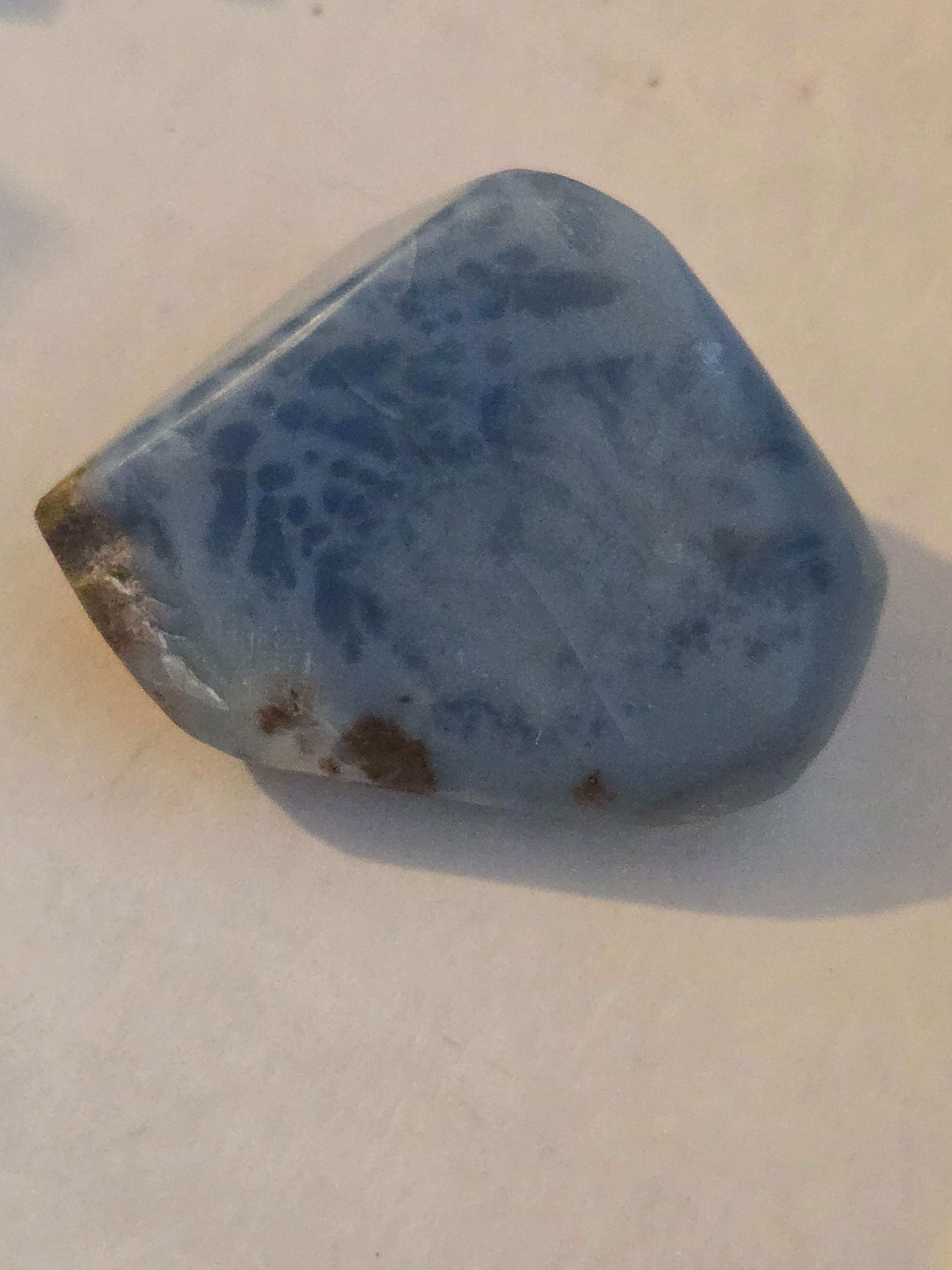 Blue Opal polished