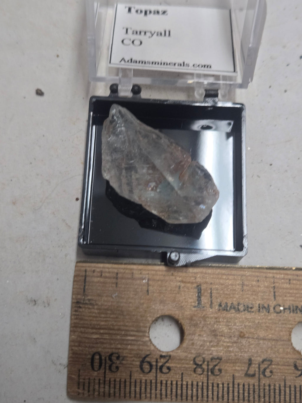 Blue topaz