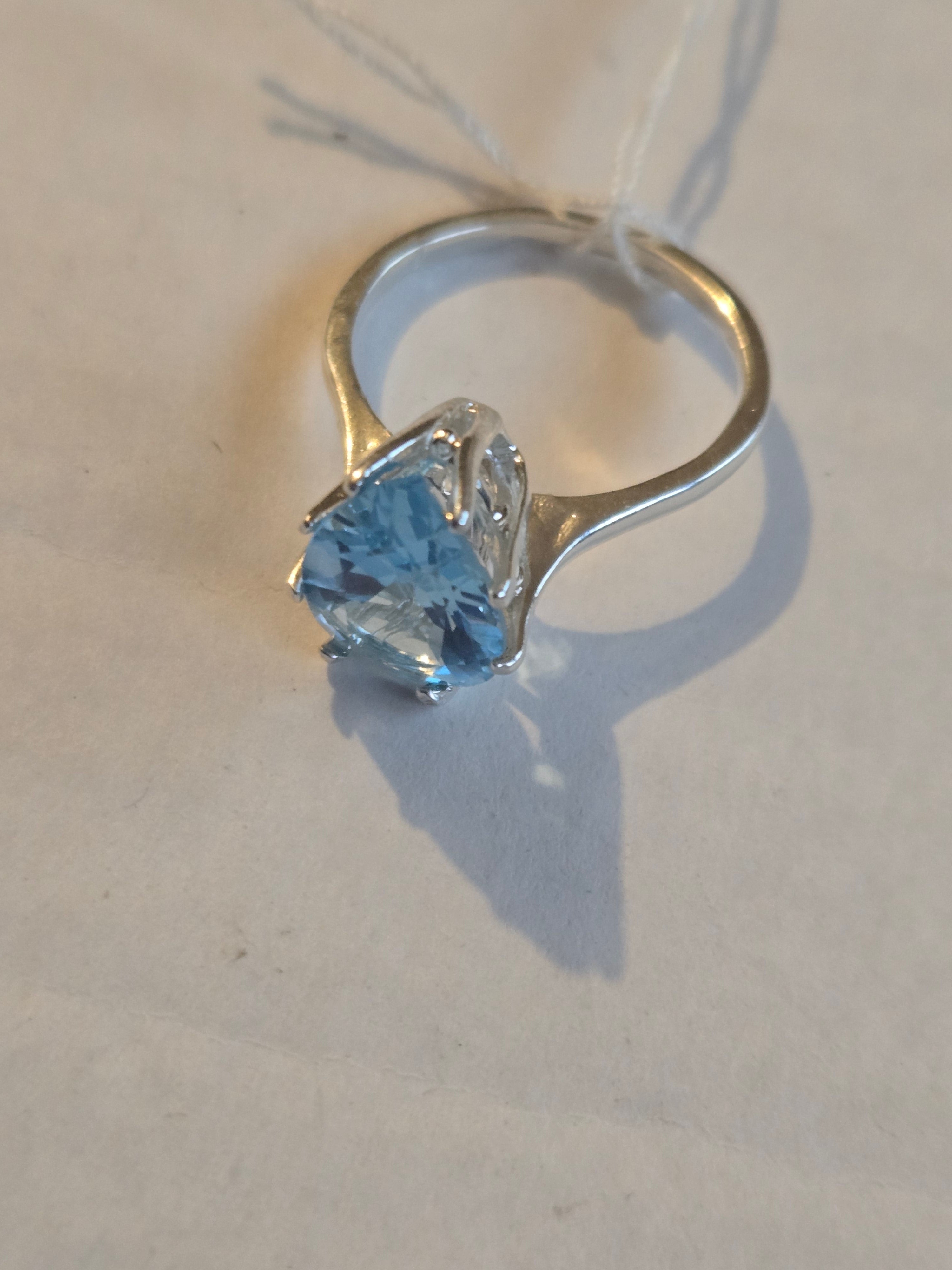 Blue Topaz Ring