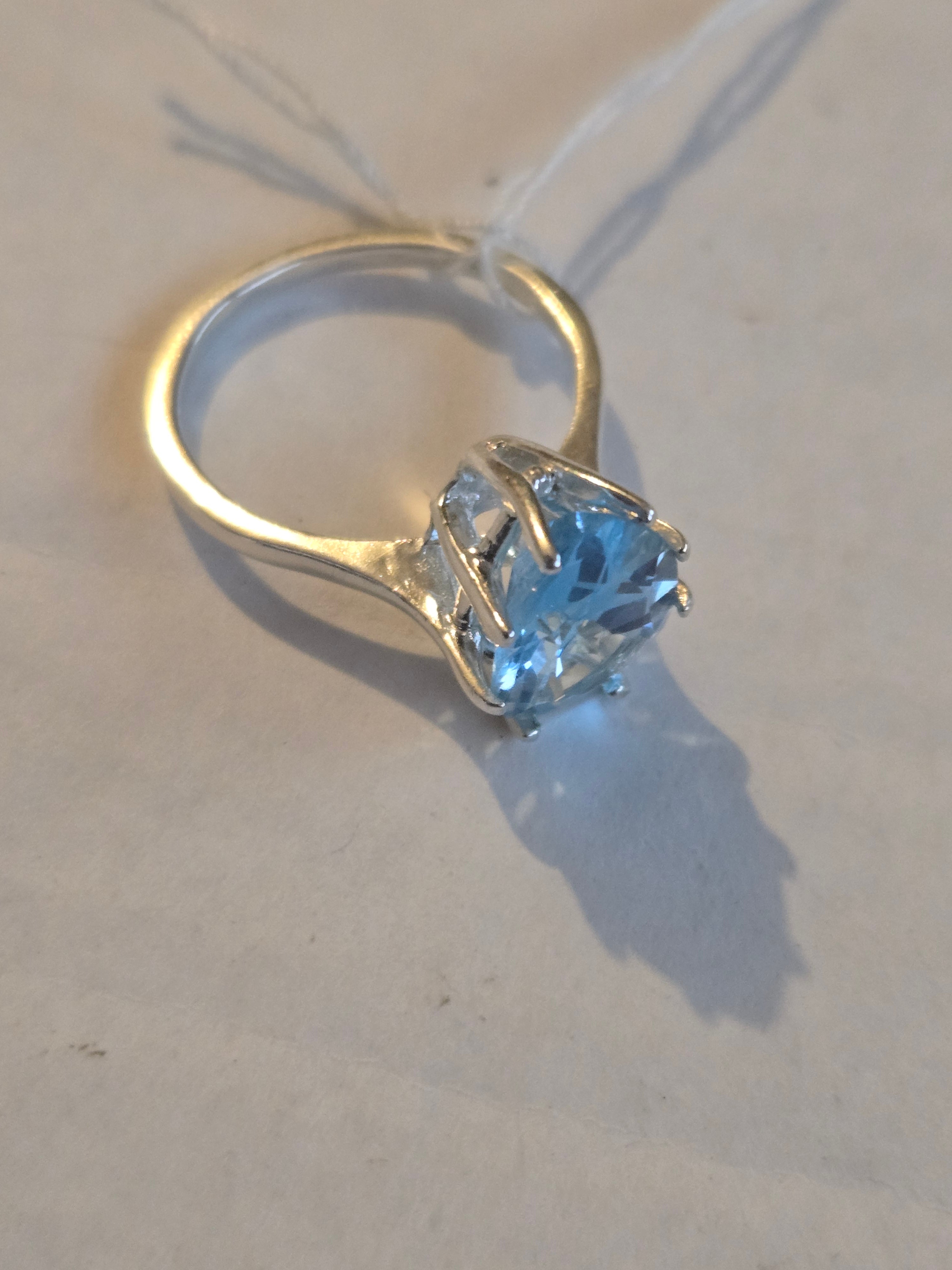Blue Topaz Ring