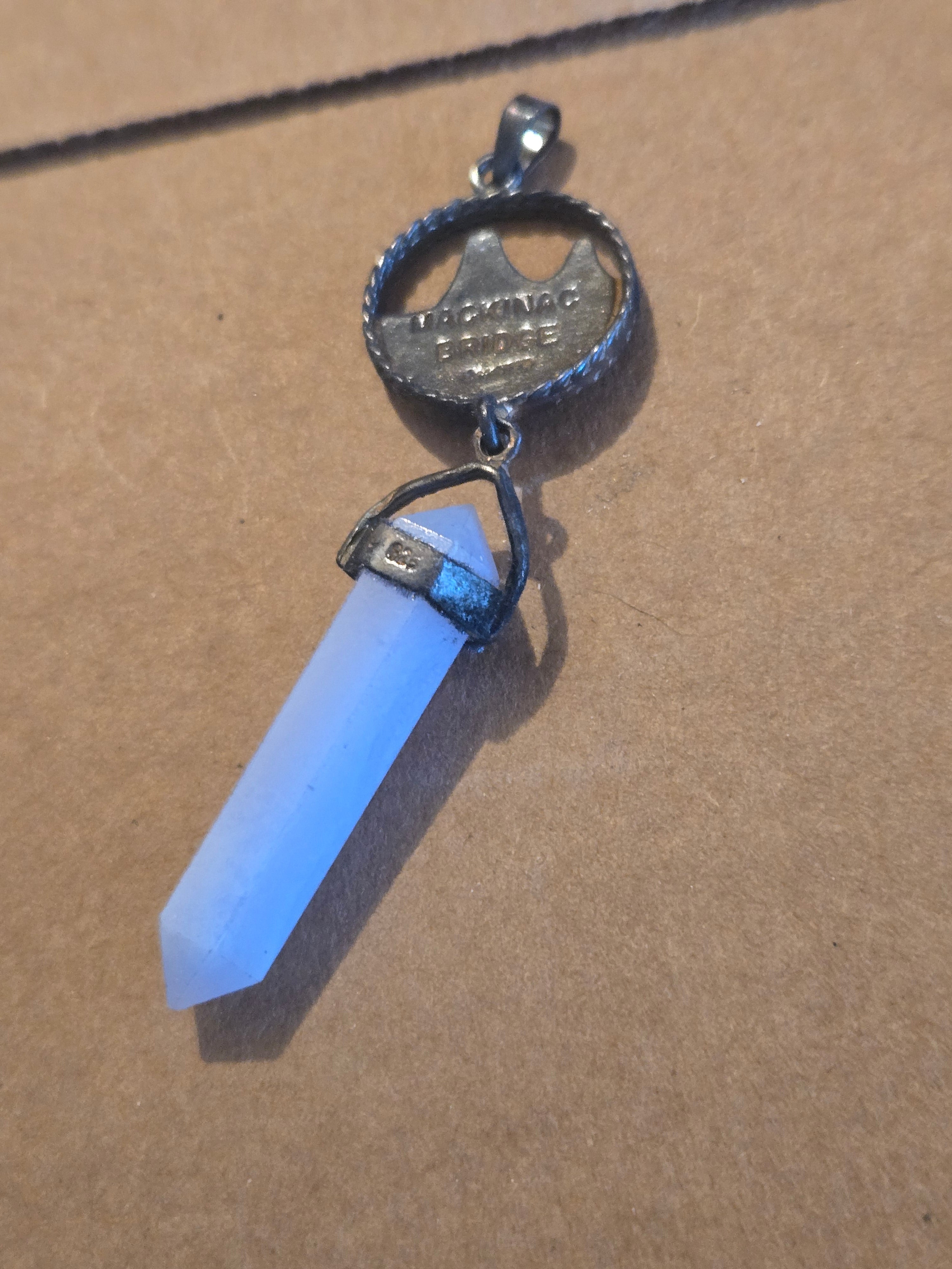 Bluelace pendant
