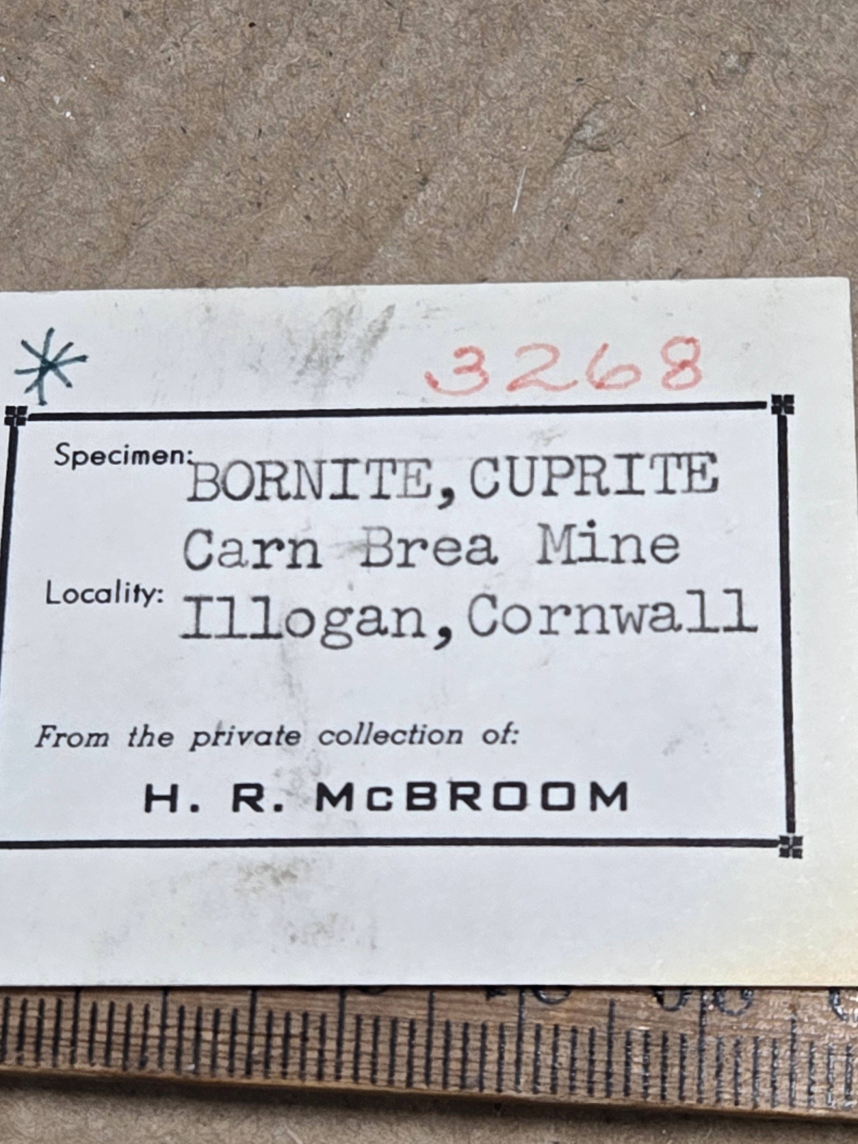 Bornite cuprite