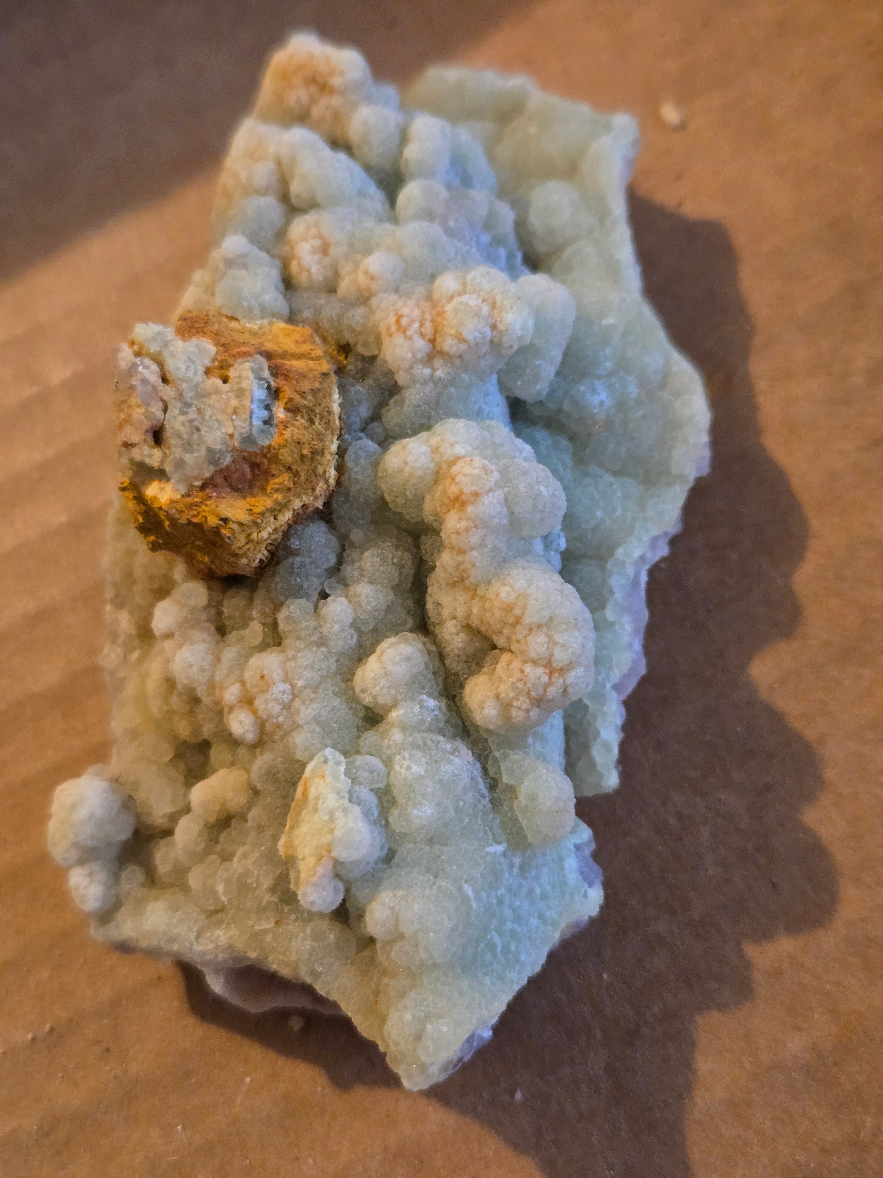 Botroidal fluorite
