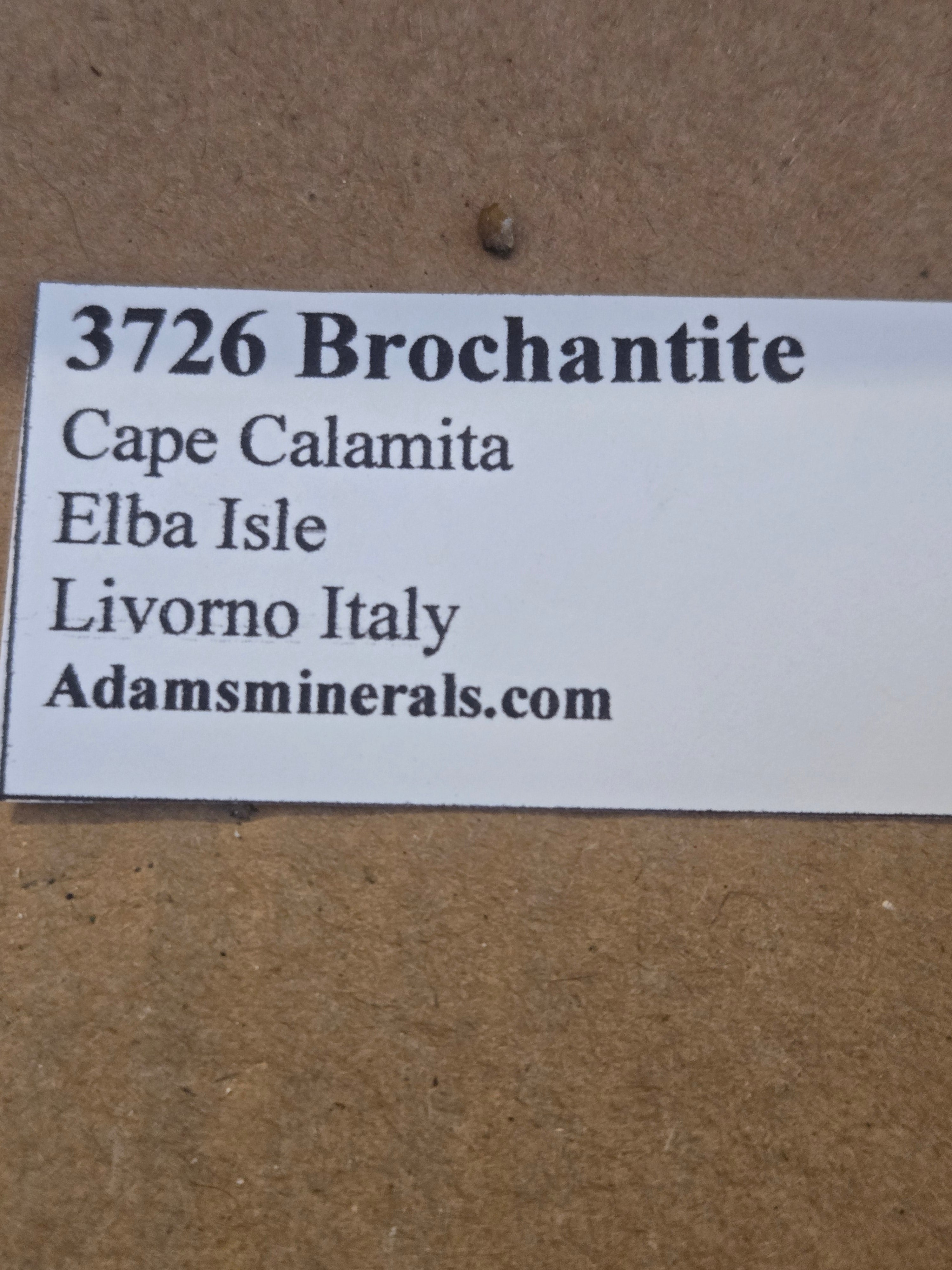 Brochantite