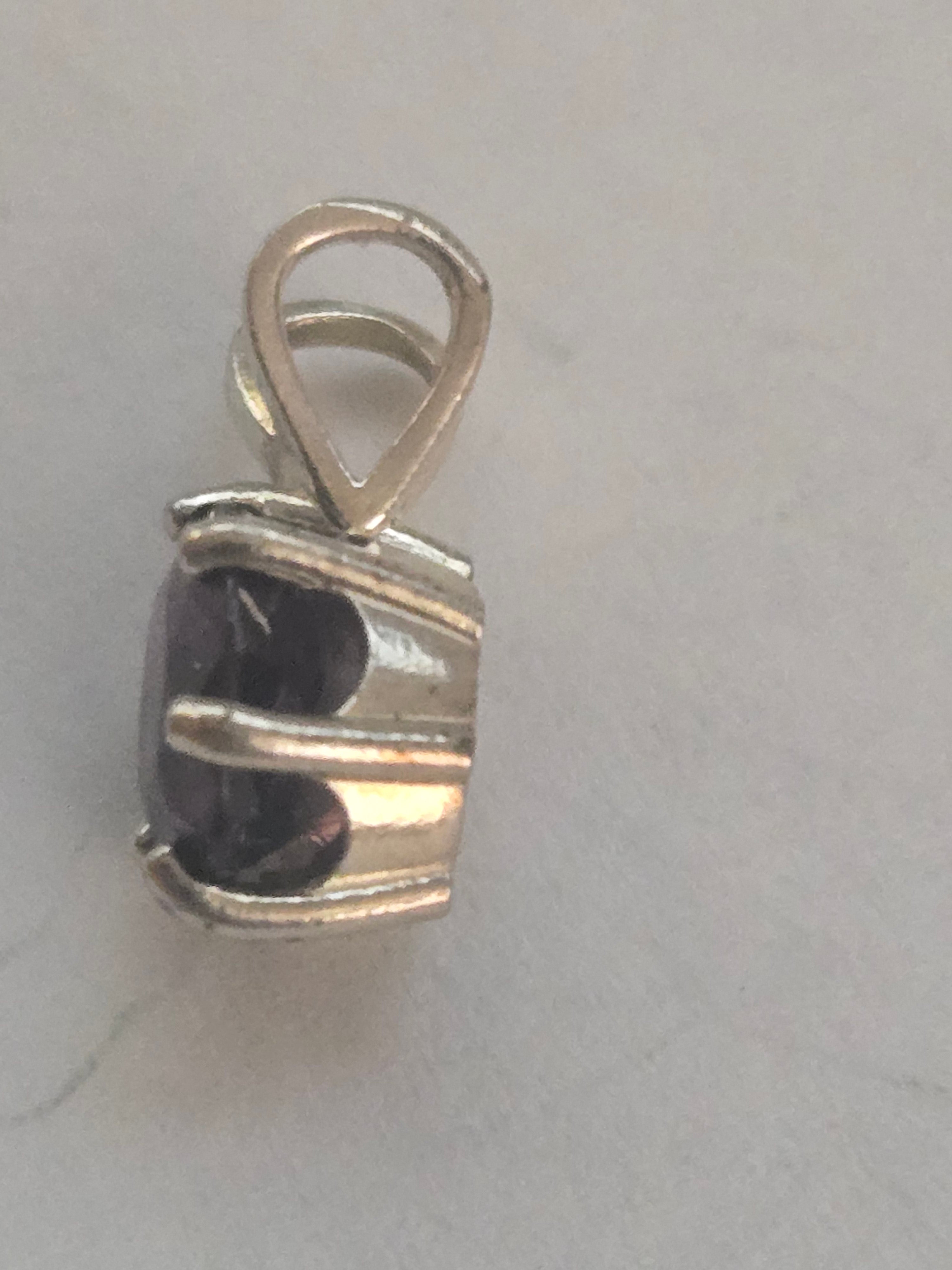 Burgundy Spinel Pendant