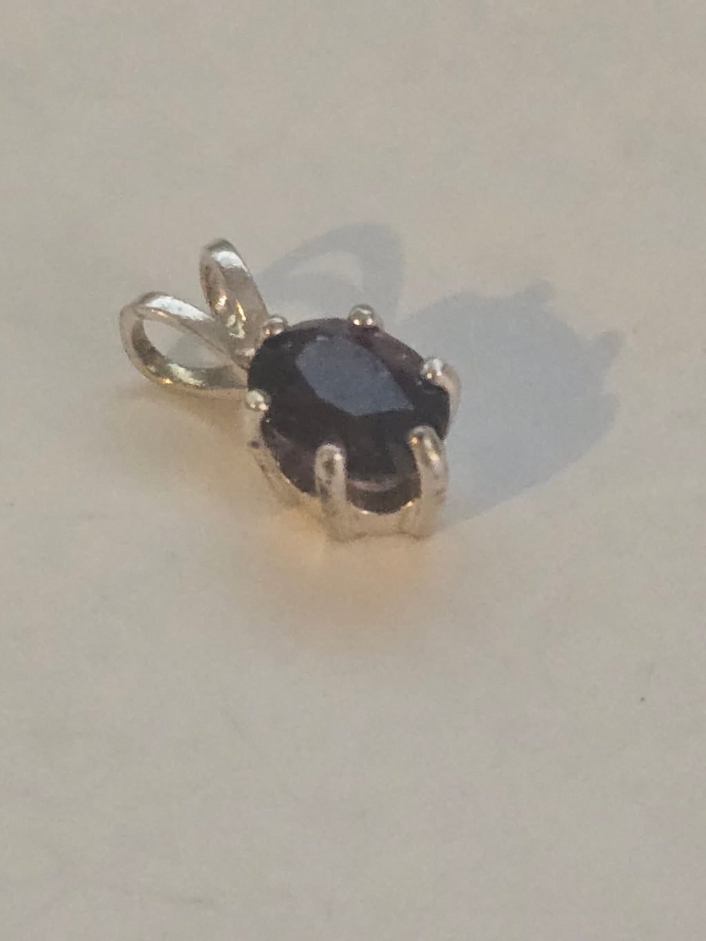 Burgundy Spinel Pendant