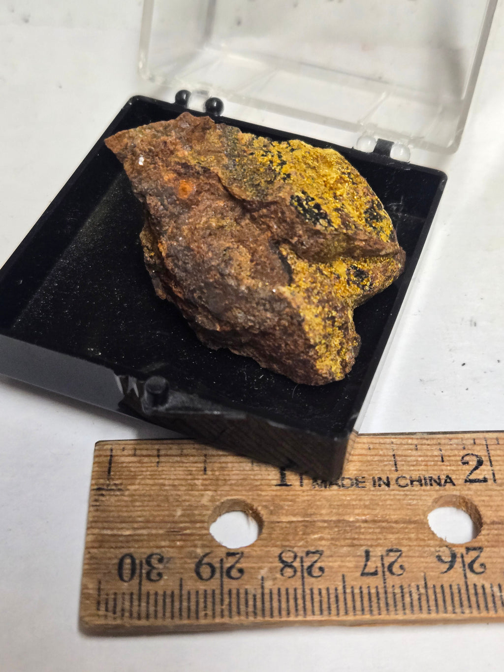 Cacoxenite specimen