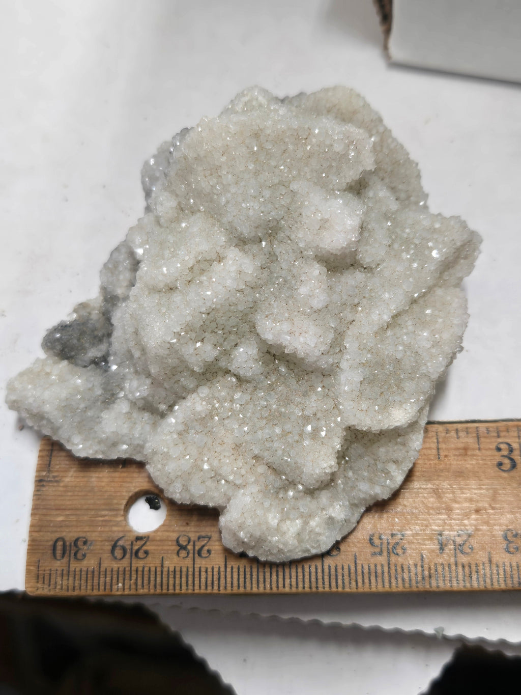 Calcite on datolite