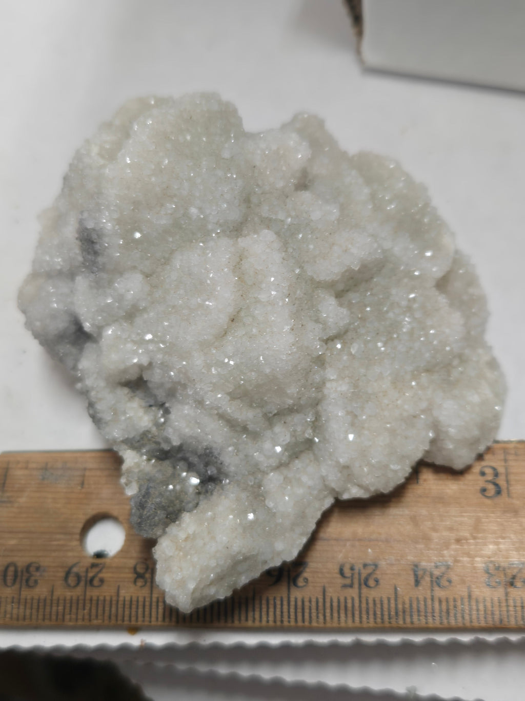 Calcite on datolite