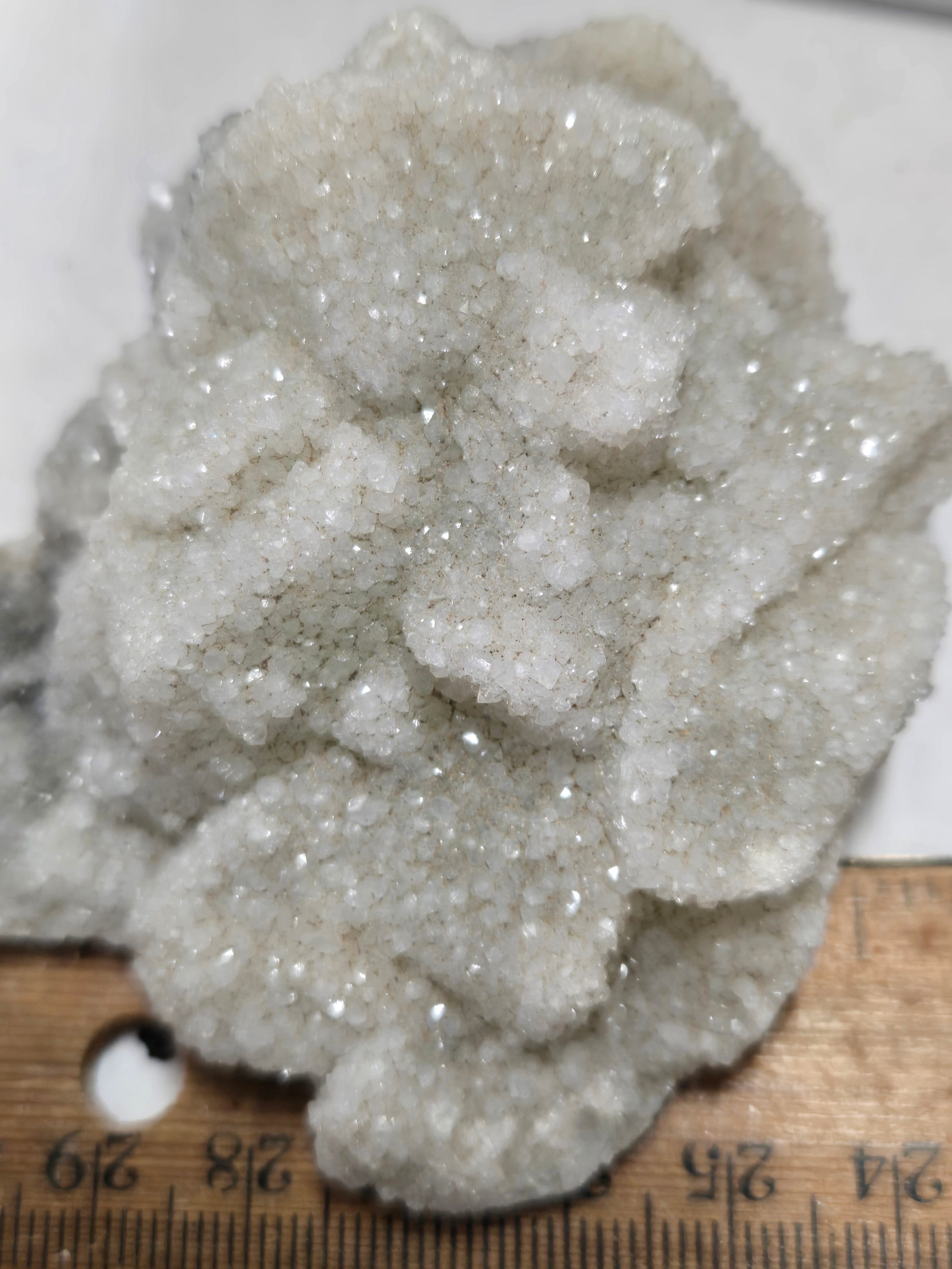 Calcite on datolite