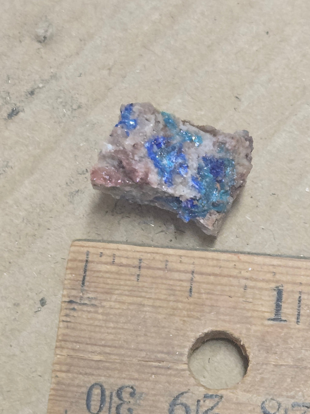 Caledonite w linarite