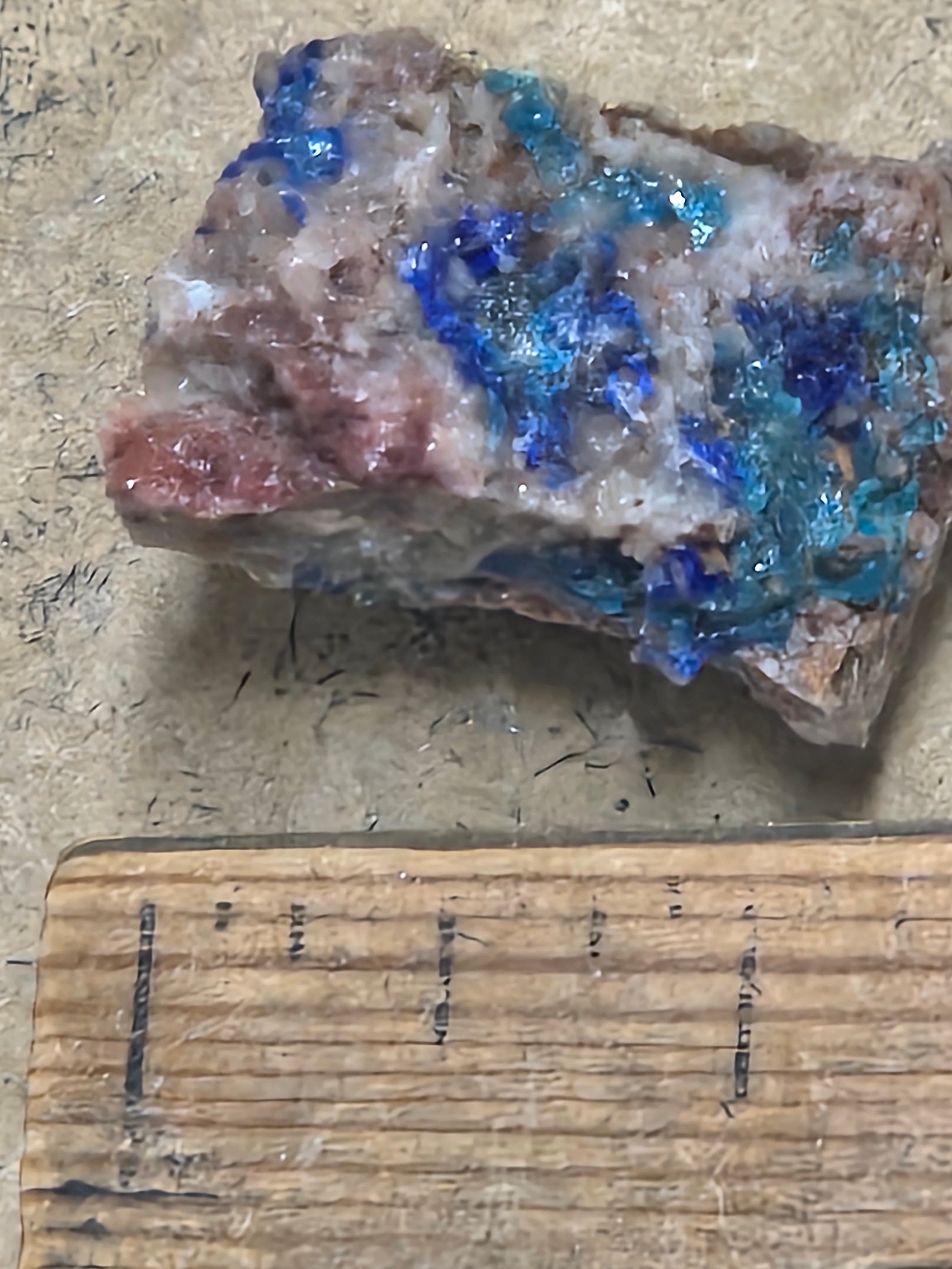 Caledonite w linarite