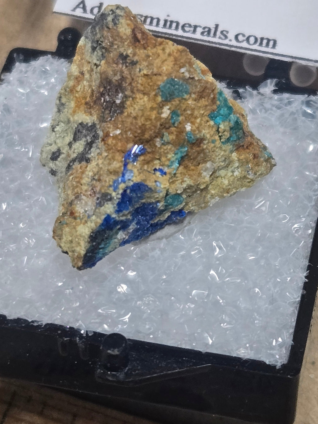 Caledonite with linarite