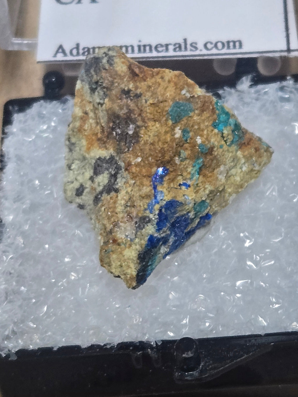 Caledonite with linarite