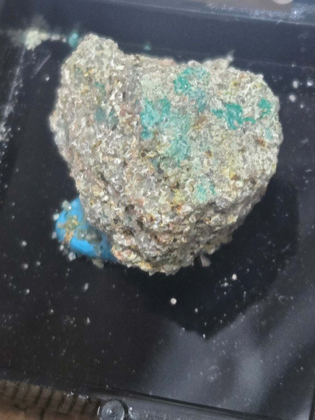 Carbonate Cyanotrichite