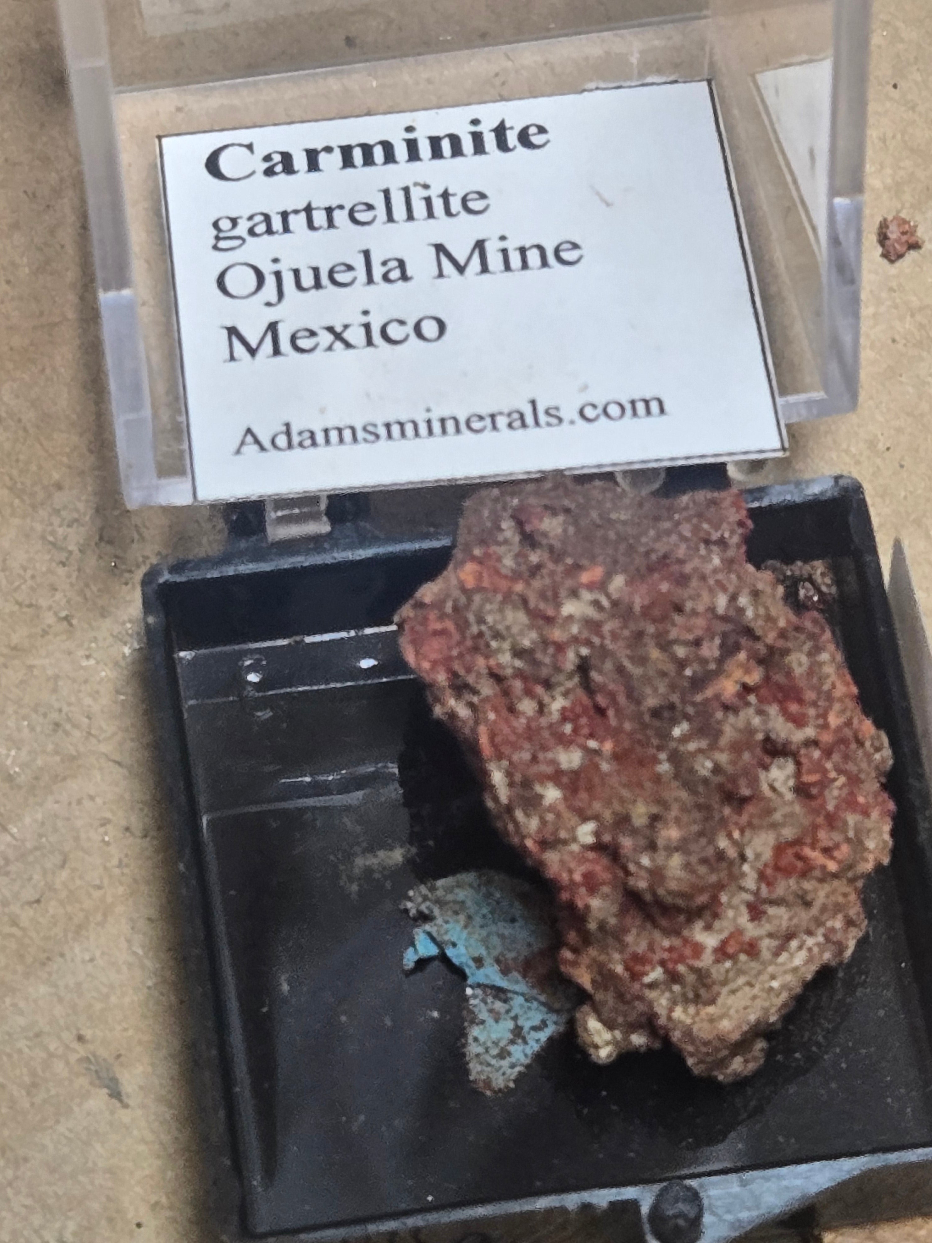 Carminite Gartrellite
