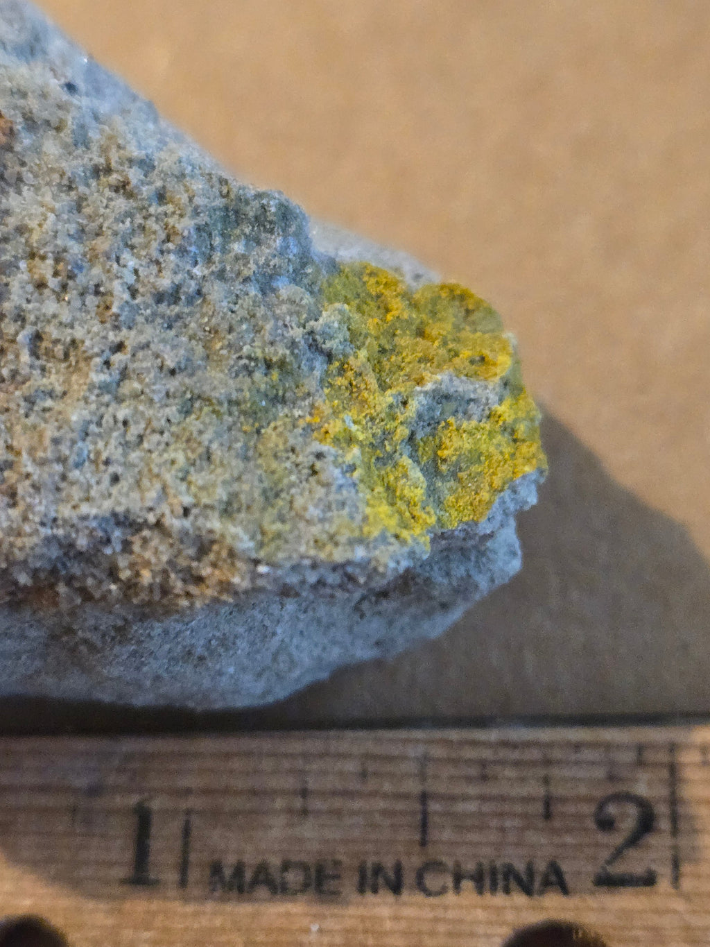 Carnotite specimen