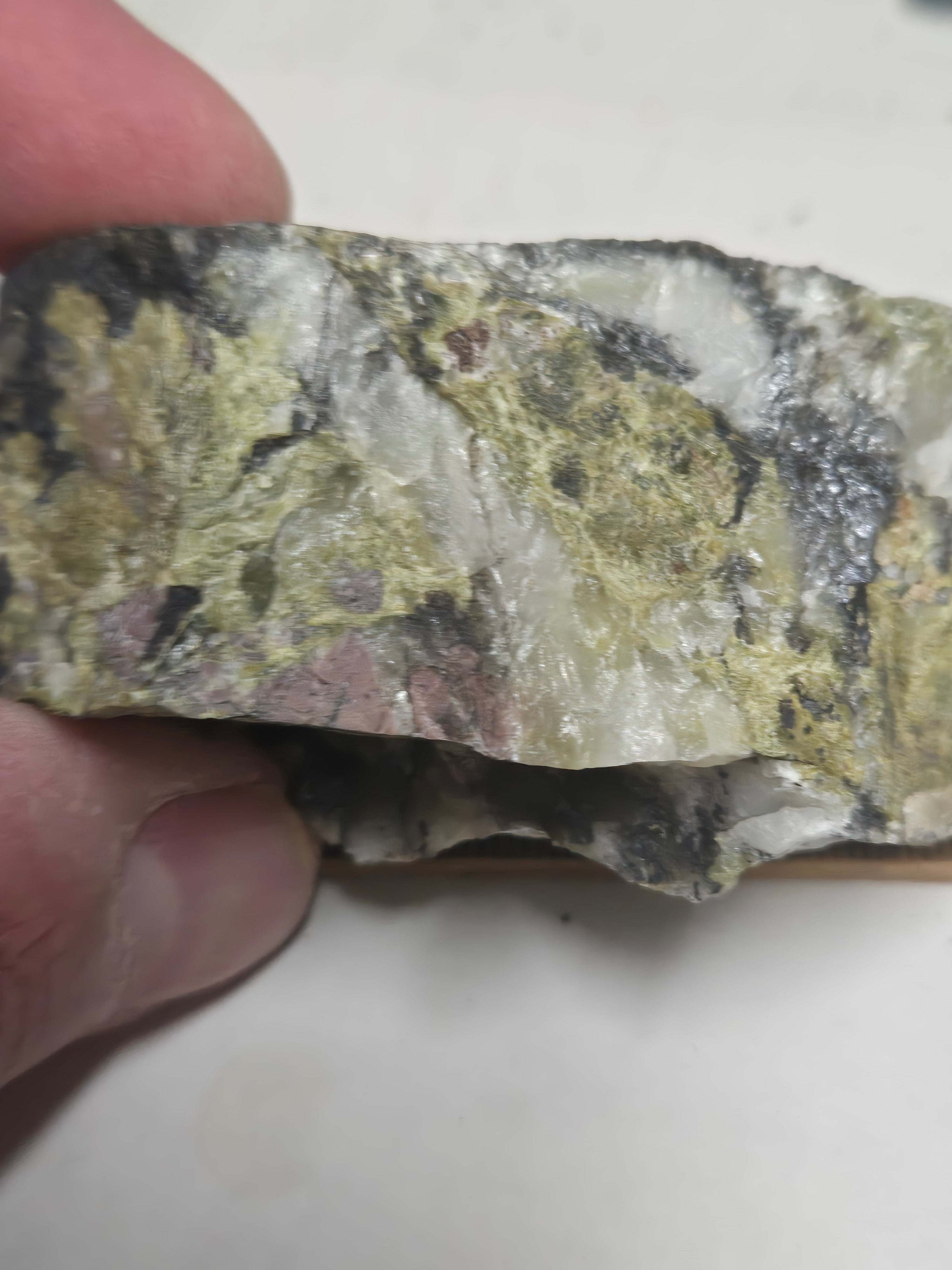 Carpholite specimen