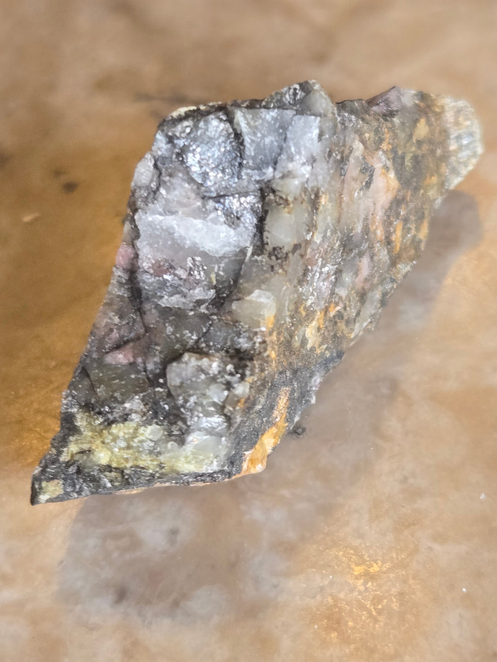 Carpholite specimen