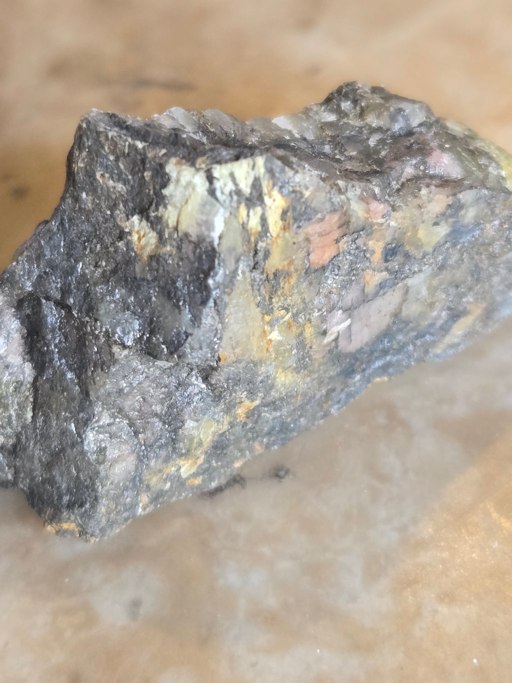 Carpholite specimen
