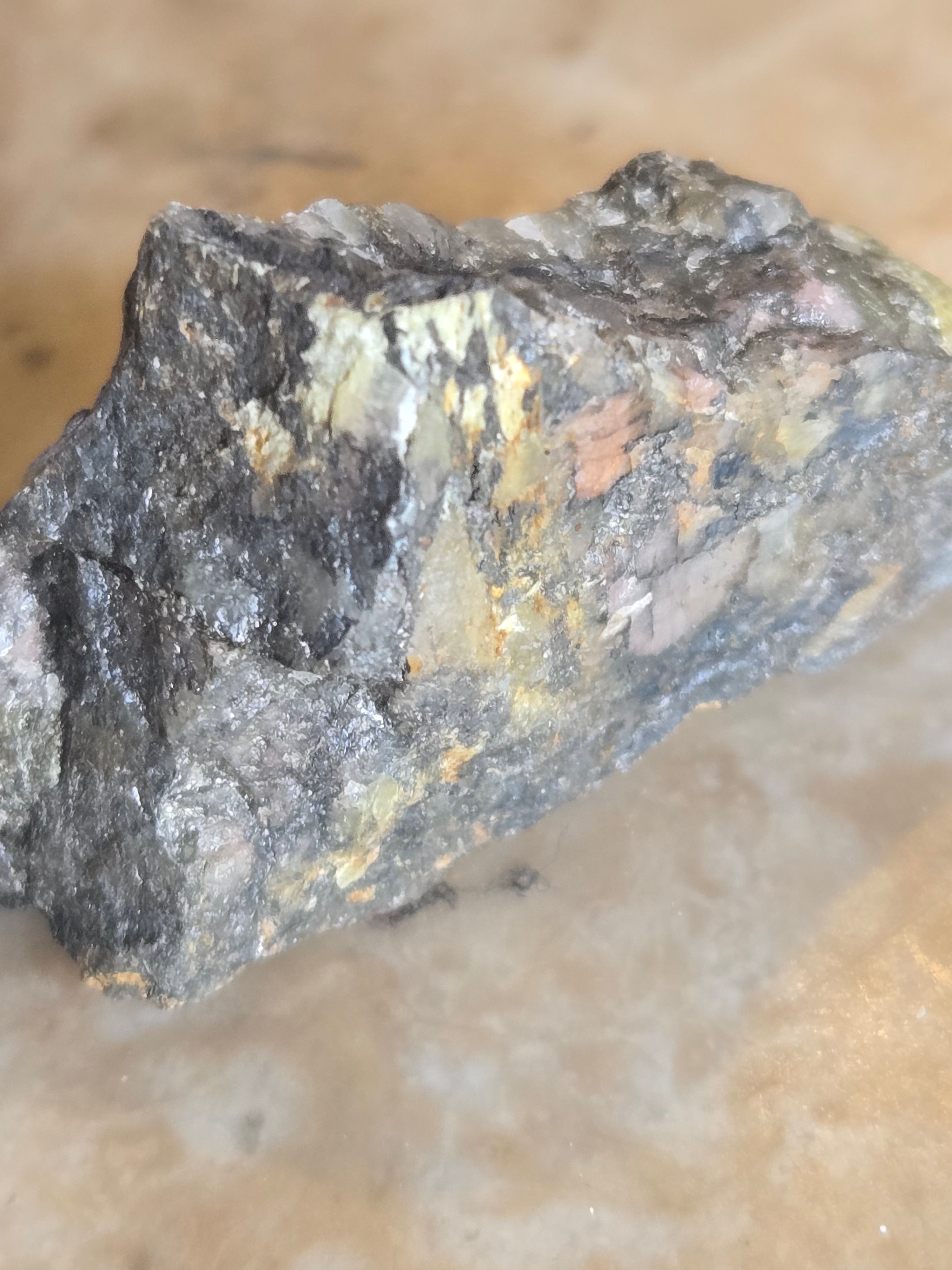 Carpholite specimen