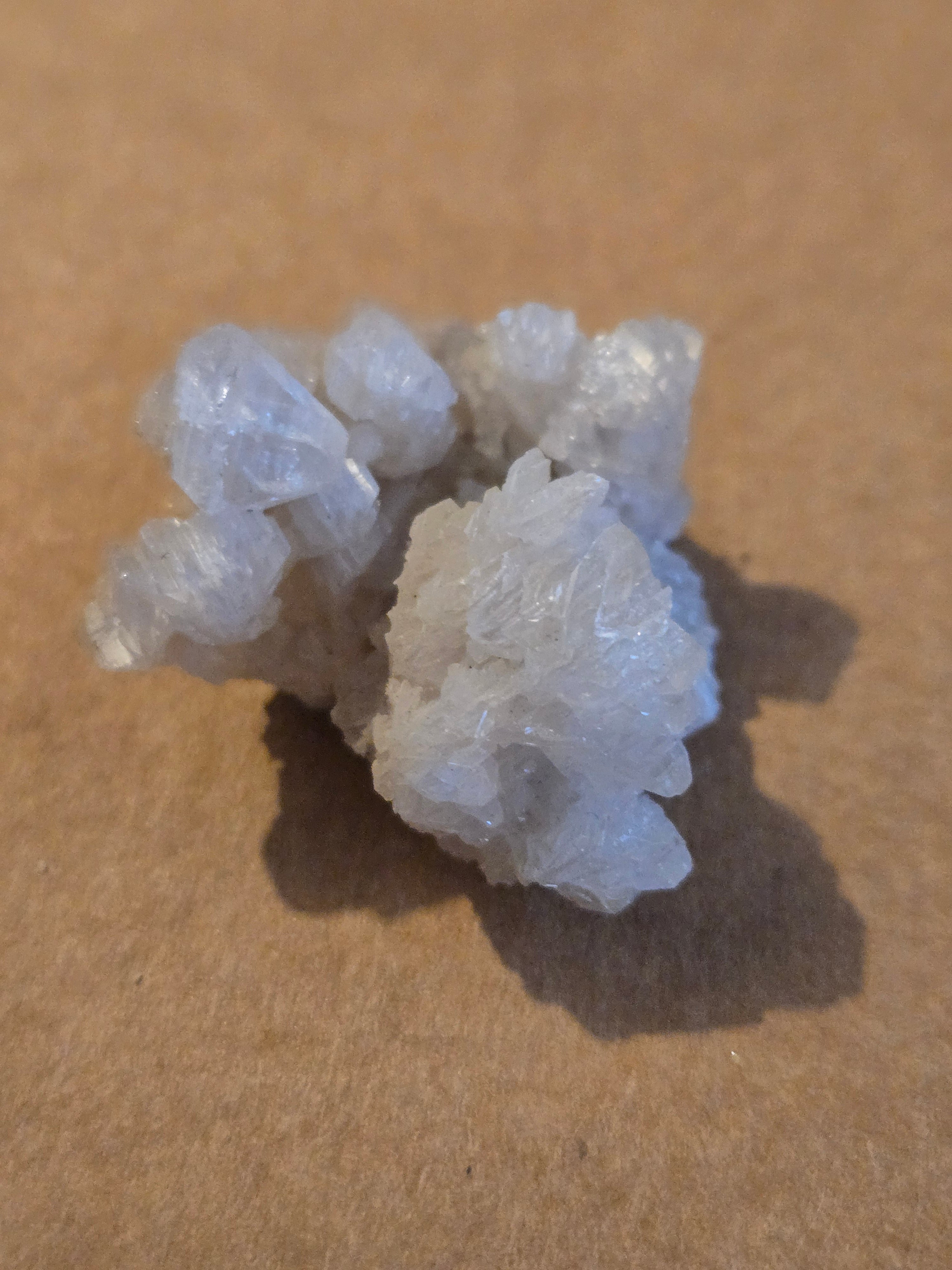 Cerussite snowflake