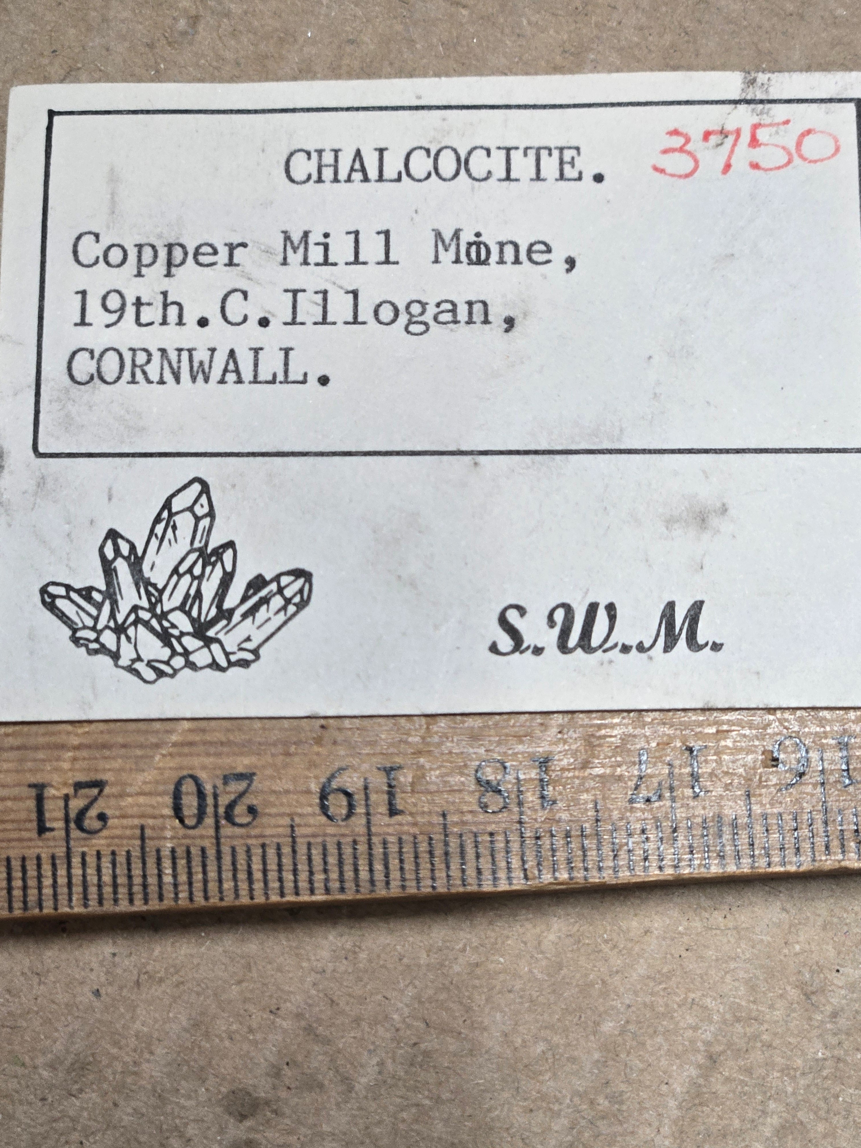 Chalcocite specimen