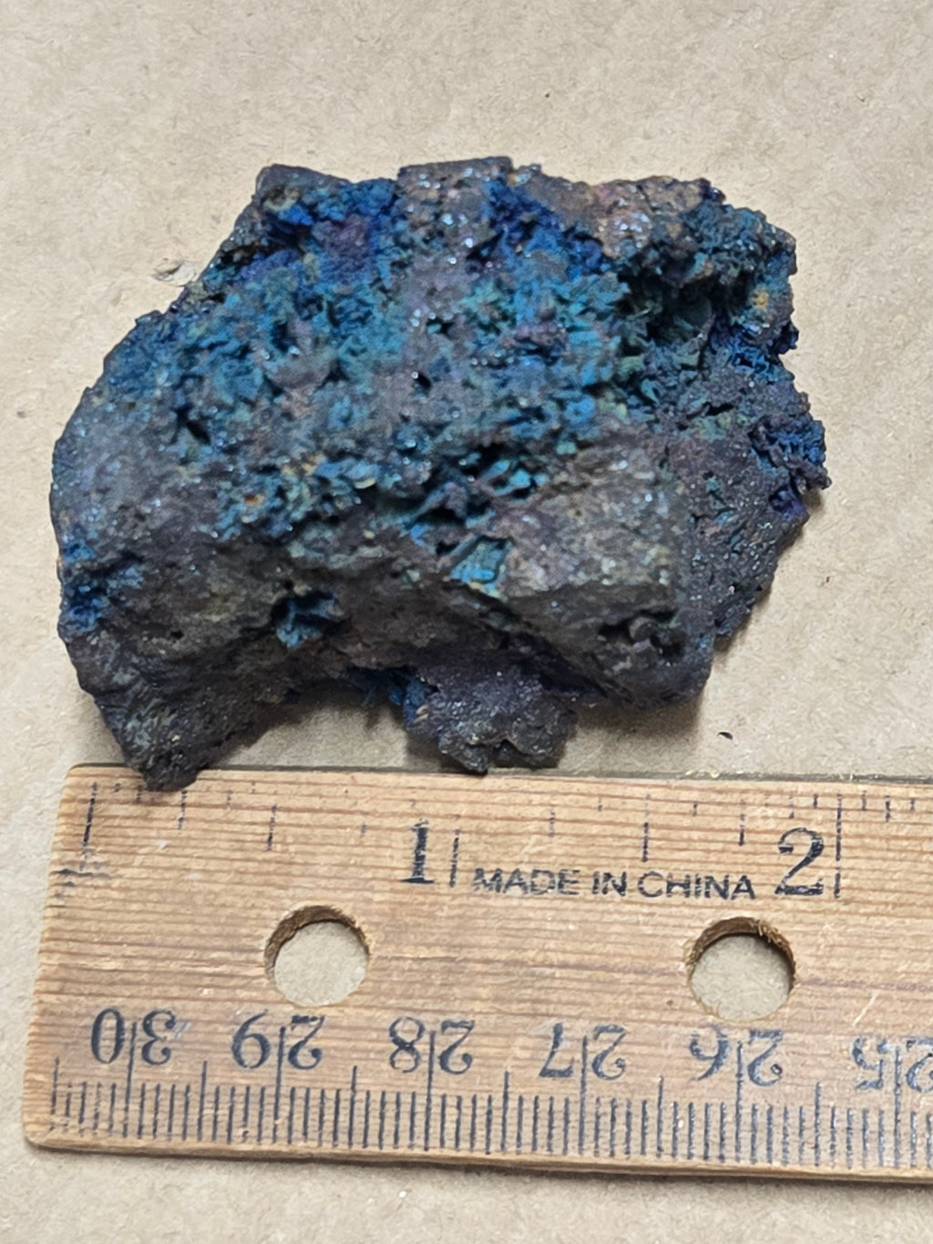 Chalcopyrite after bornite