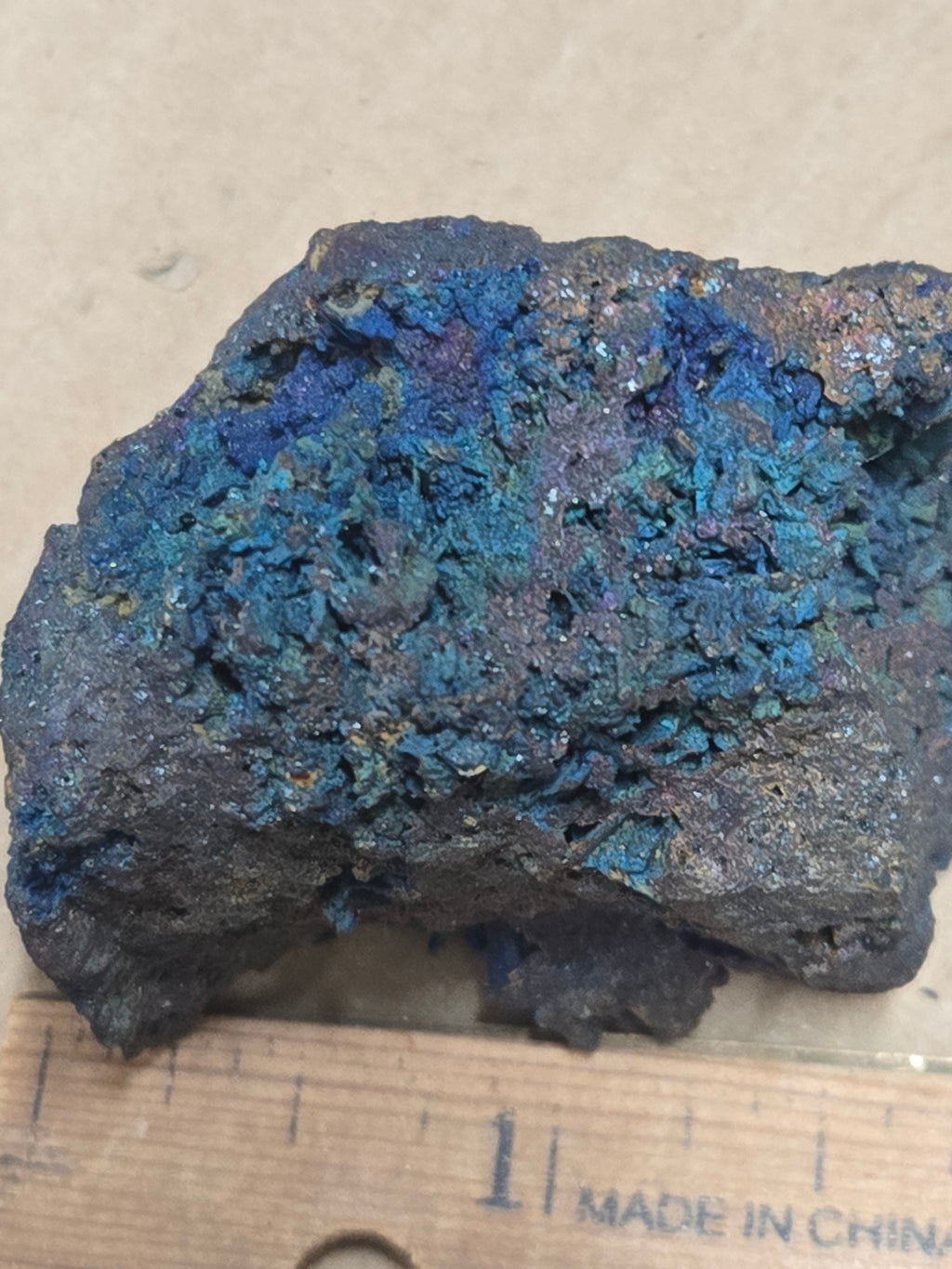 Chalcopyrite after bornite