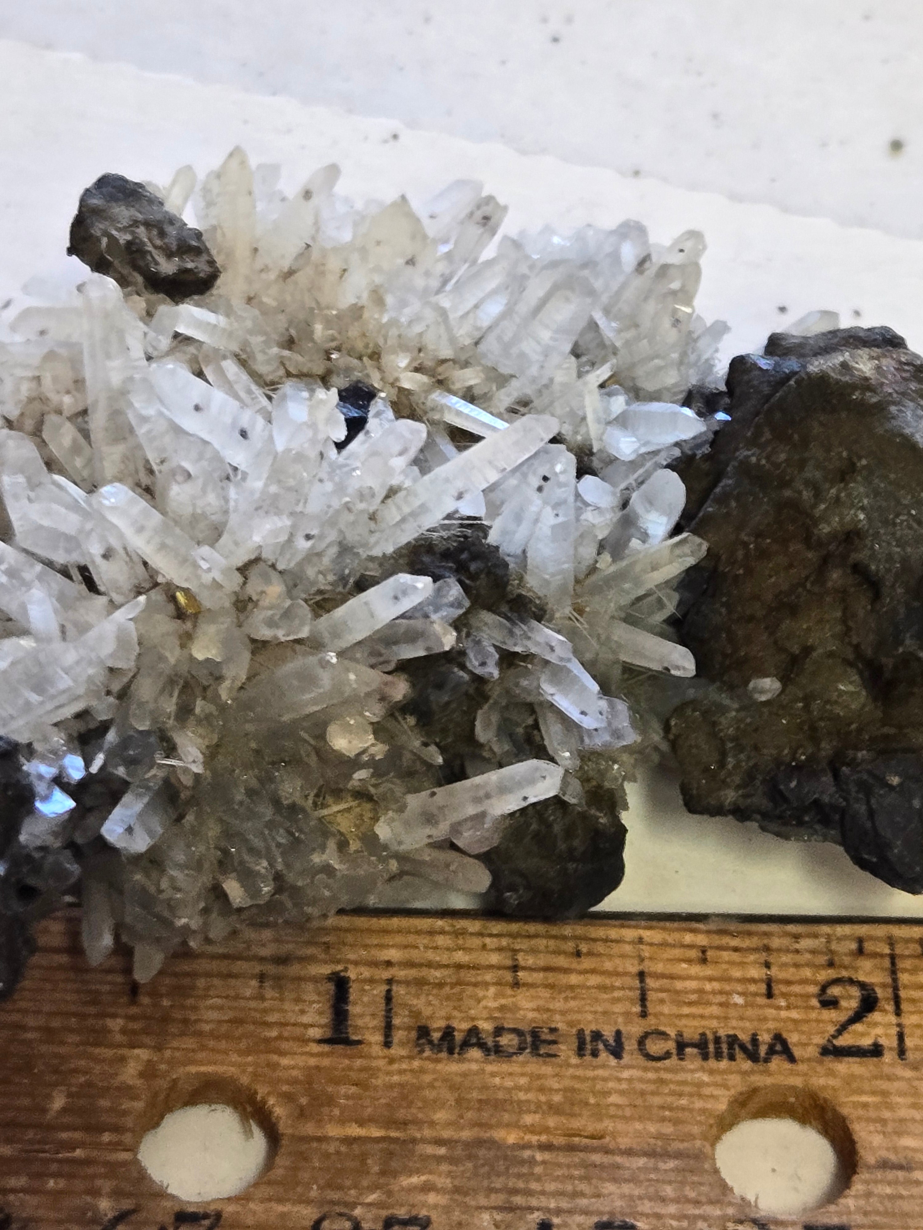 Chalcopyrite quartz