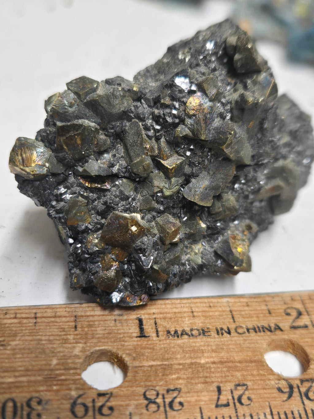 Chalcopyrite sphalerite specimen