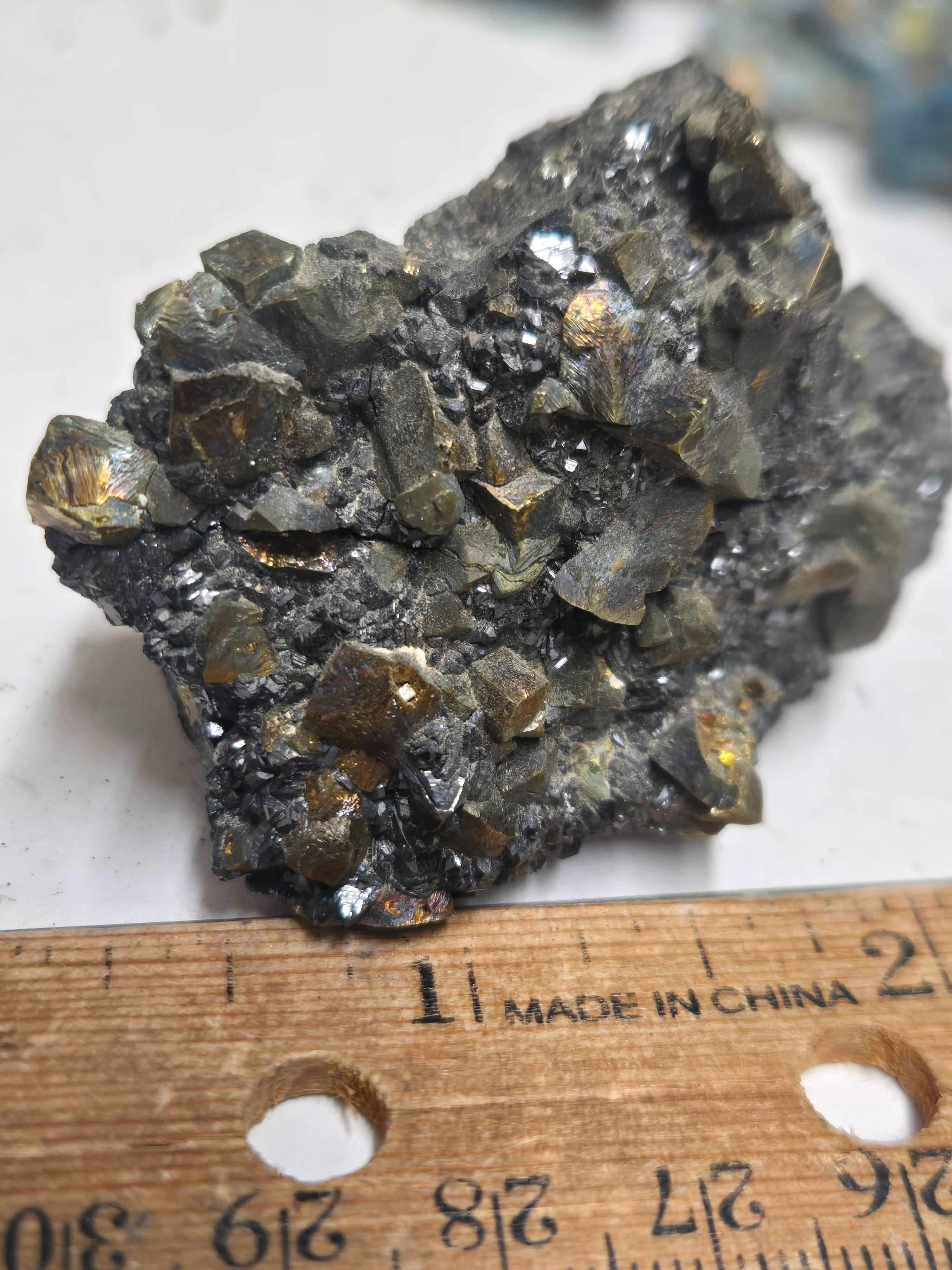 Chalcopyrite sphalerite specimen