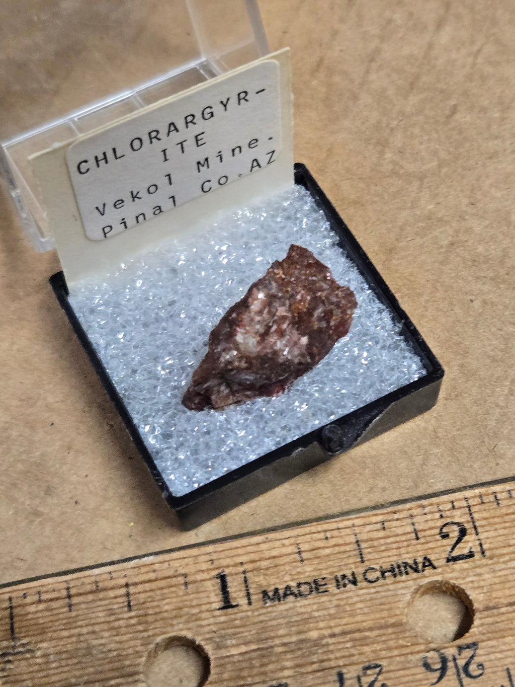 Chlorargyrite specimen