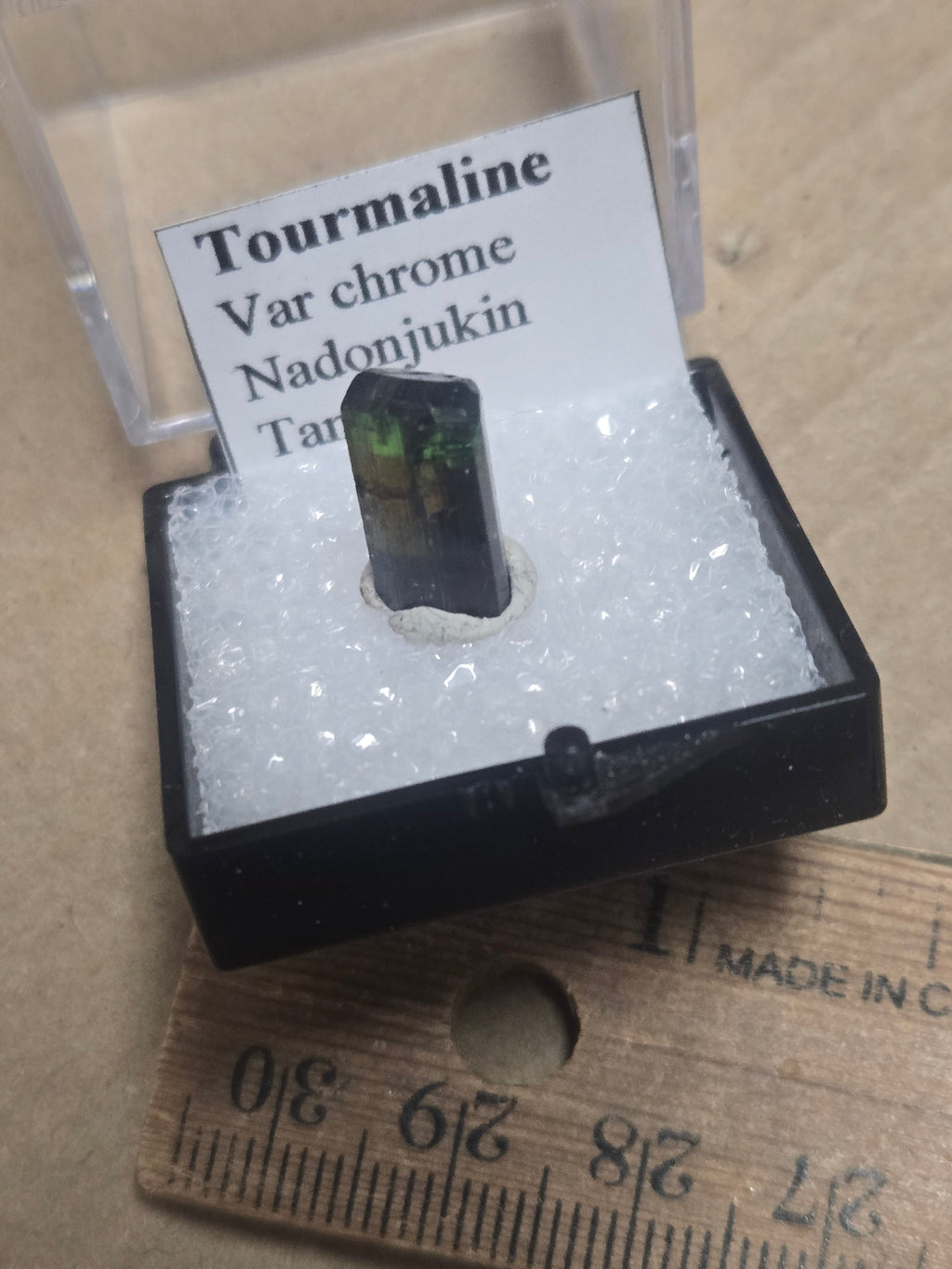 Chrome tourmaliine