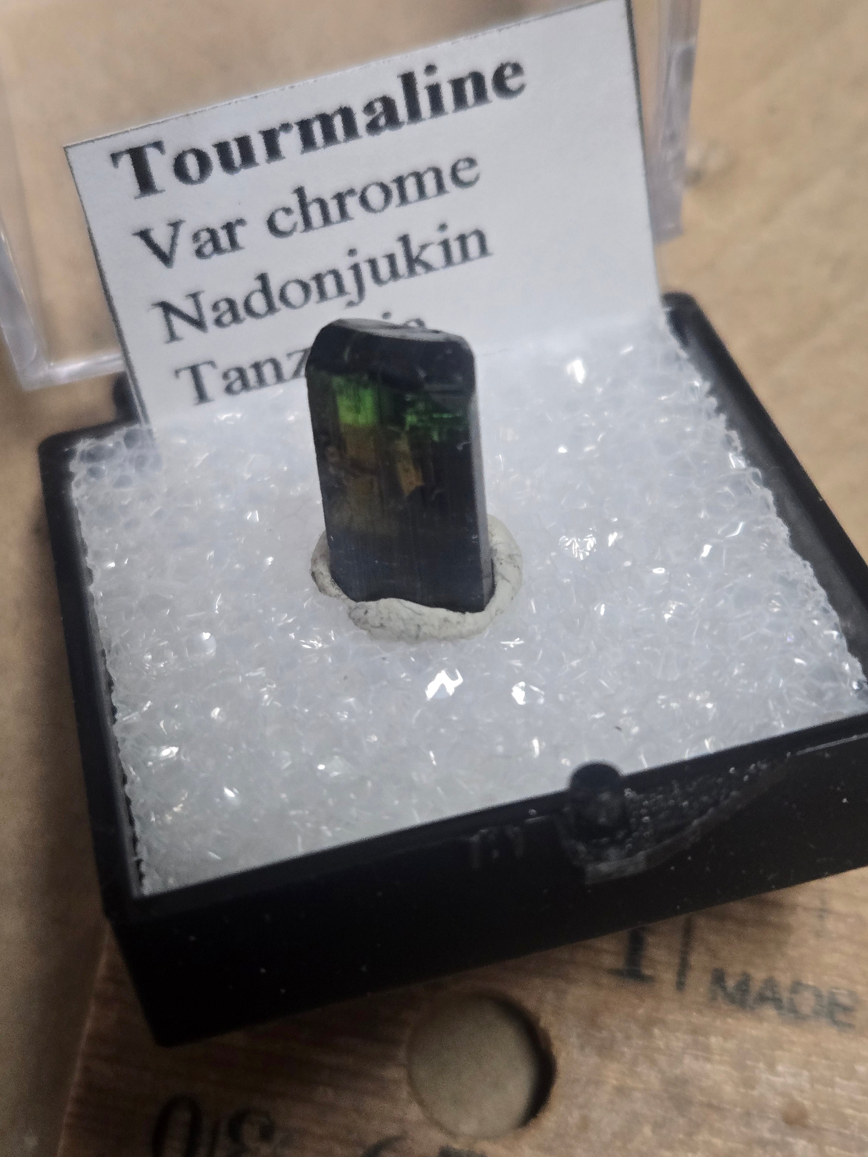 Chrome tourmaliine