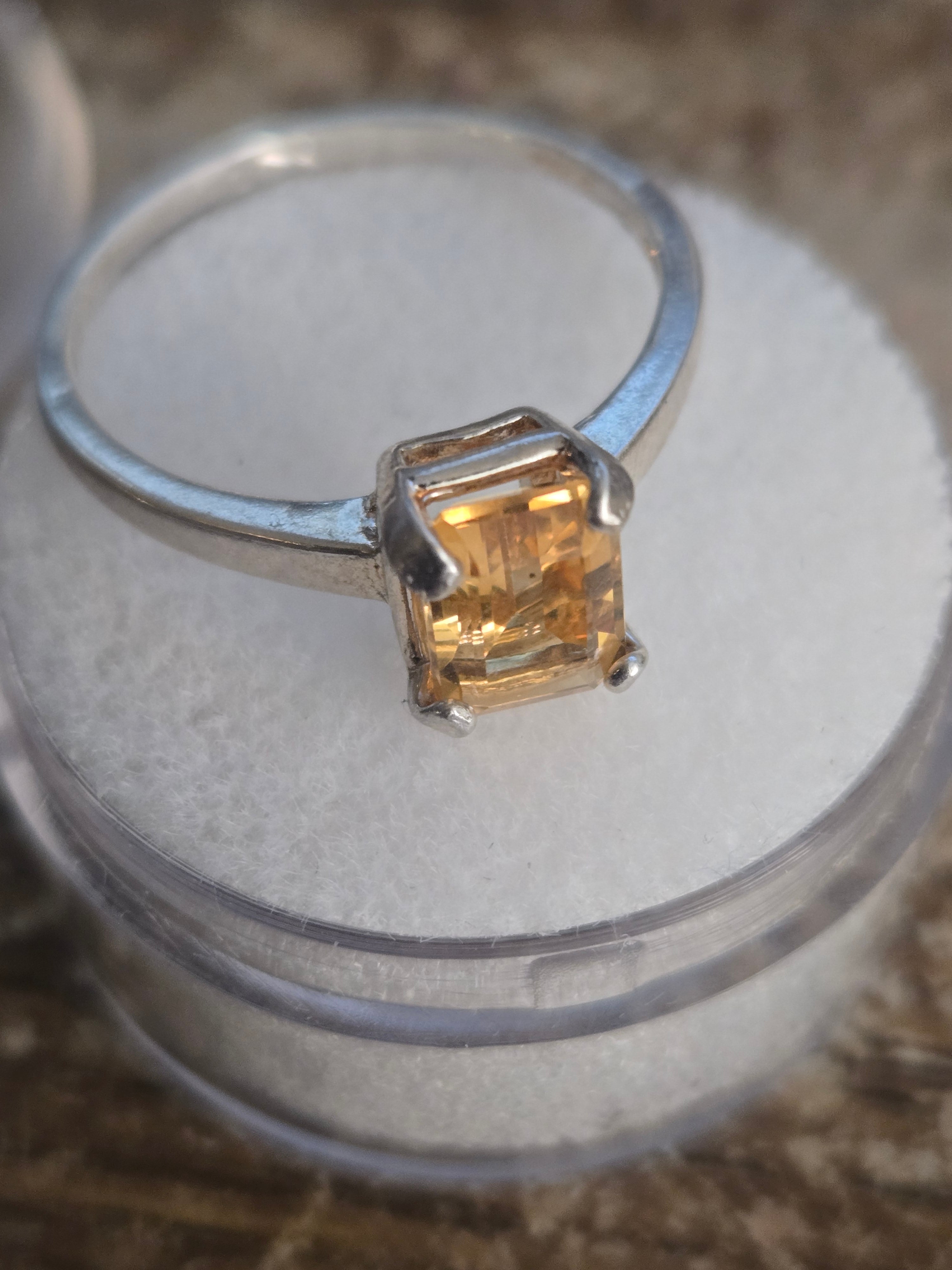 Citrine Ring