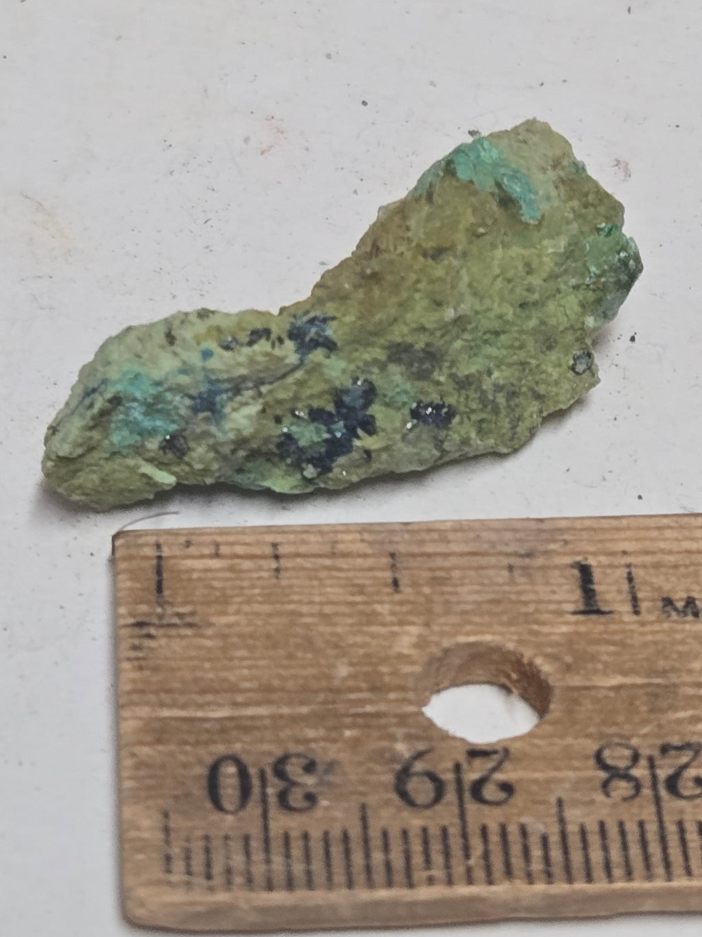 Clinoclase and cornubite
