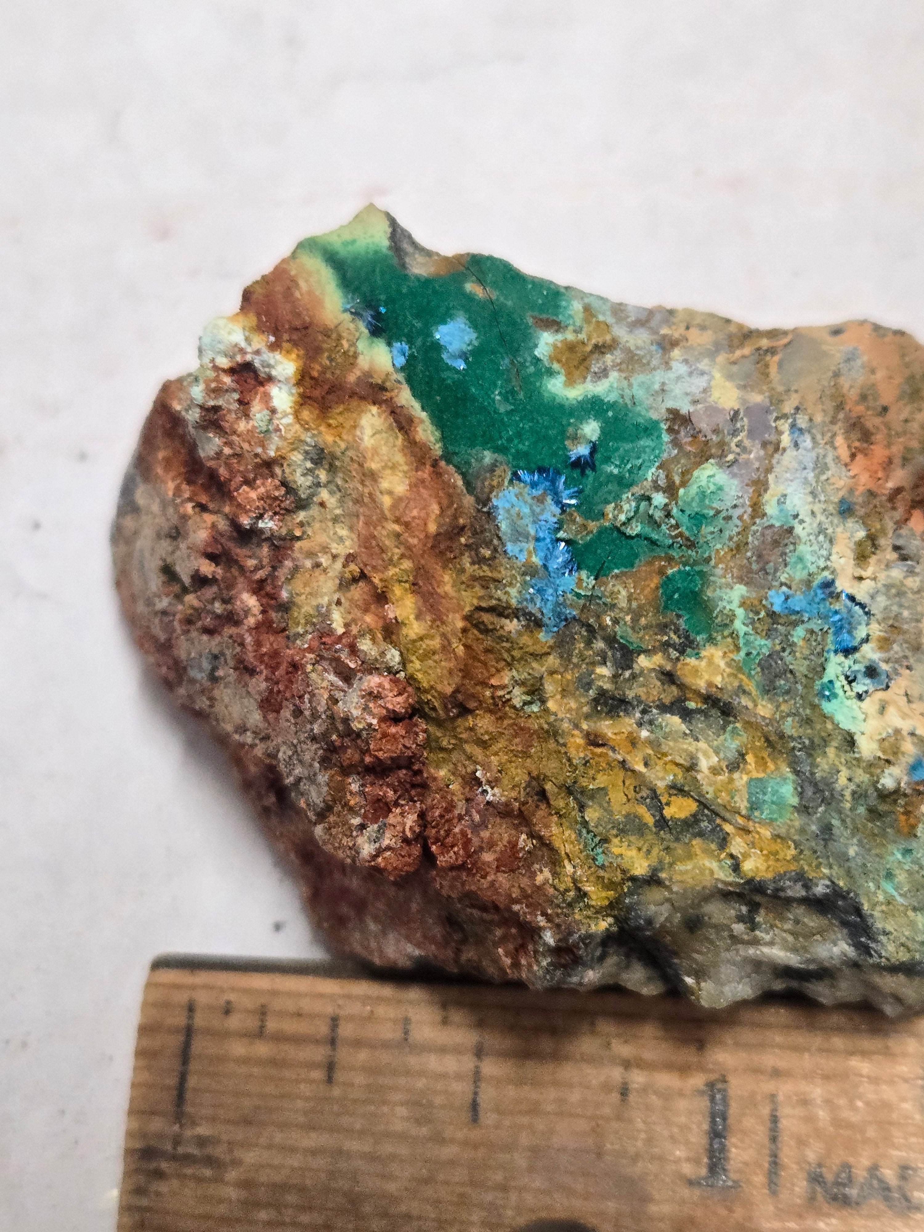 Clinoclase and cornubite