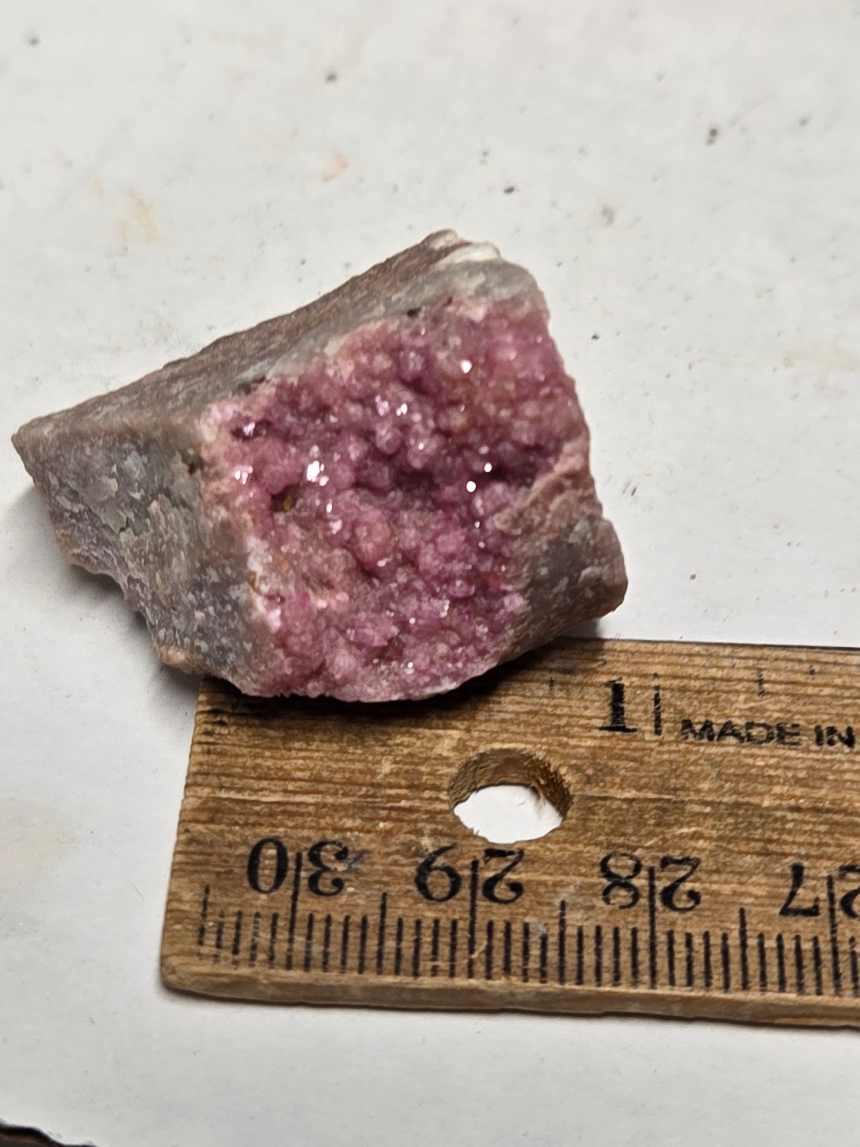 Cobaltian Calcite (cobaltocalcite) specimen
