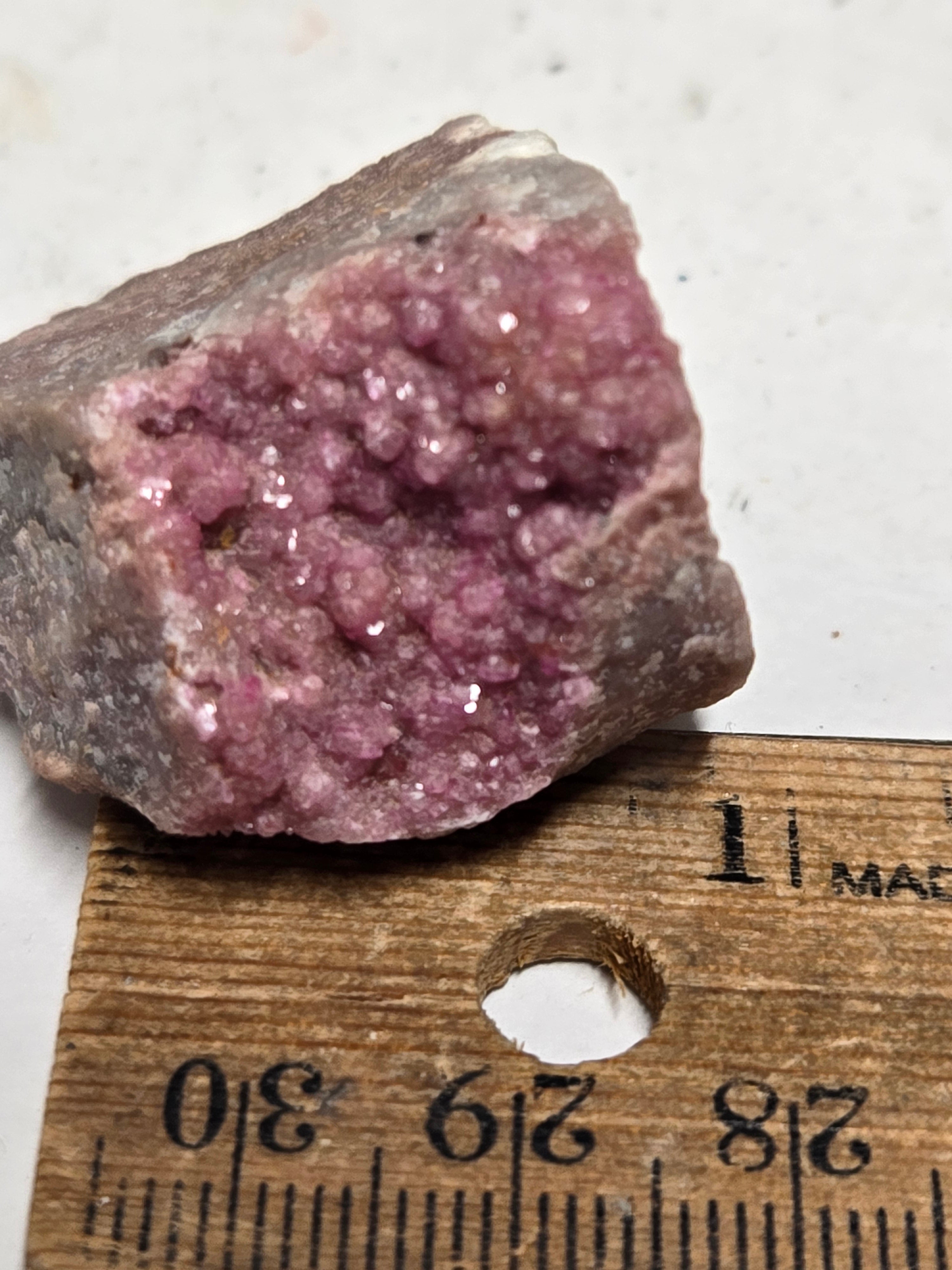 Cobaltian Calcite (cobaltocalcite) specimen