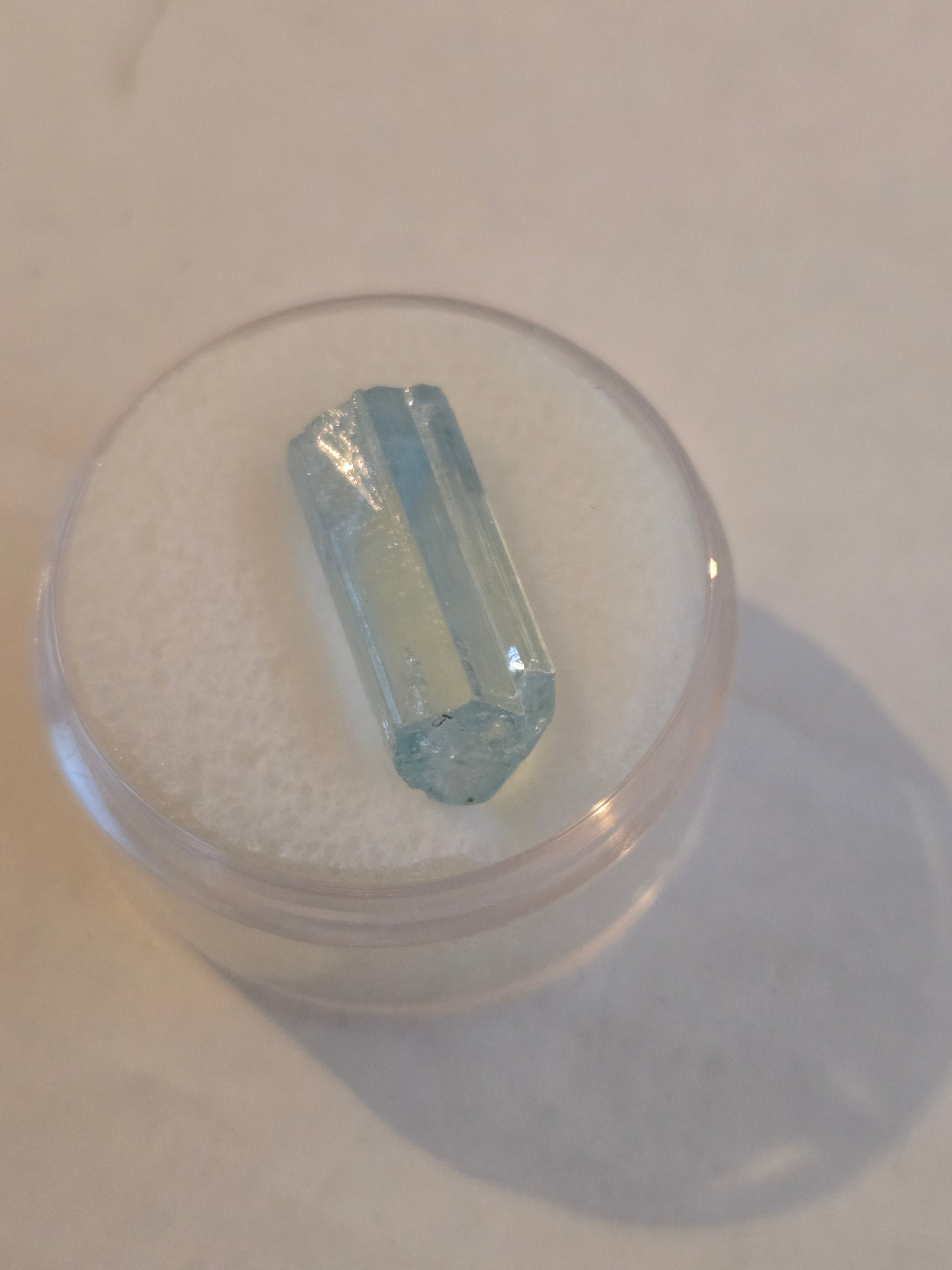 Colorado Aquamarine crystal