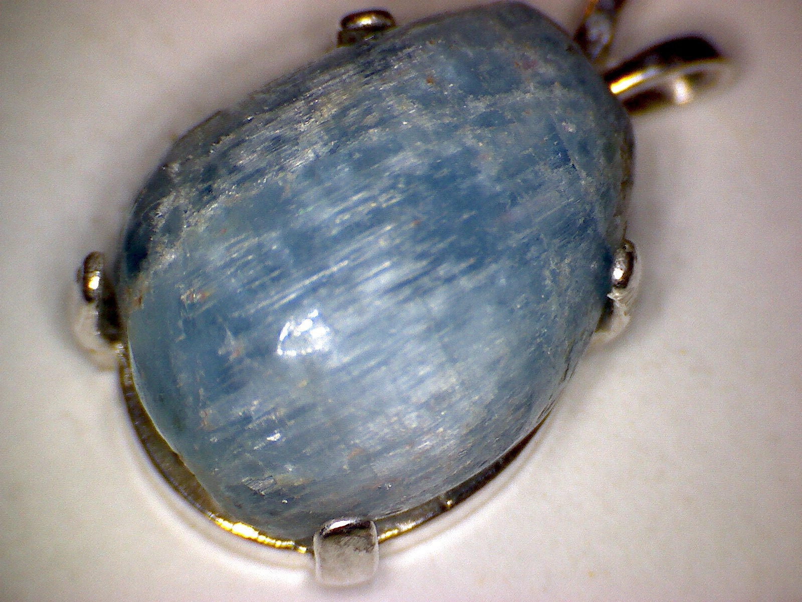 Colorado Cat’s Eye Aquamarine pendant